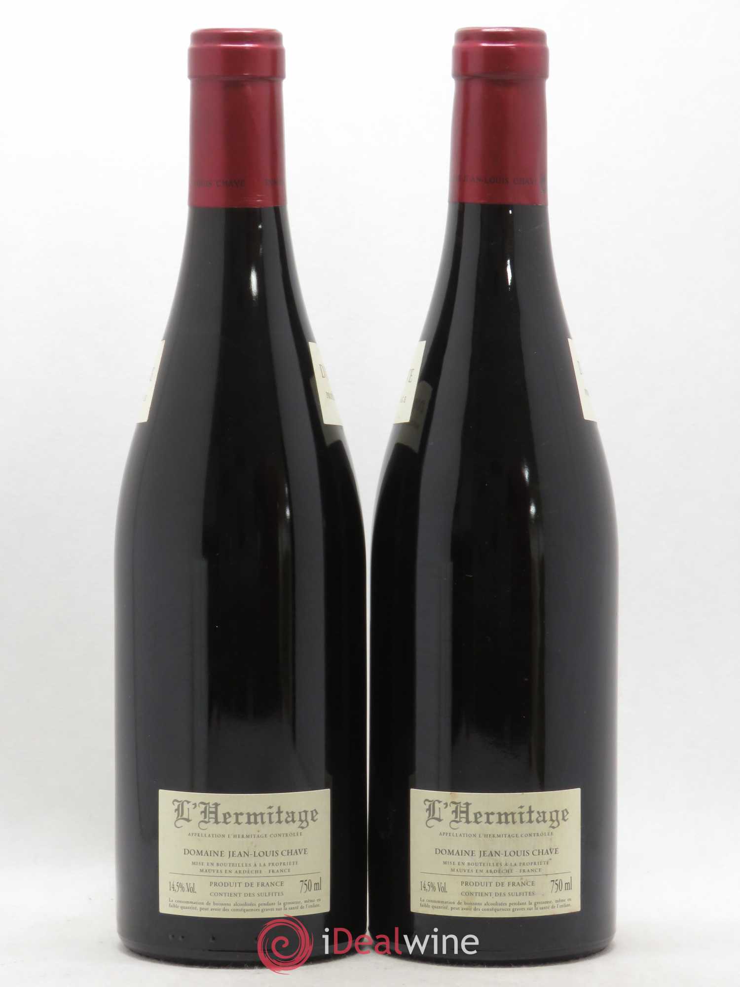 Hermitage Jean-Louis Chave 2009 - Lot de 2 bouteilles - 1