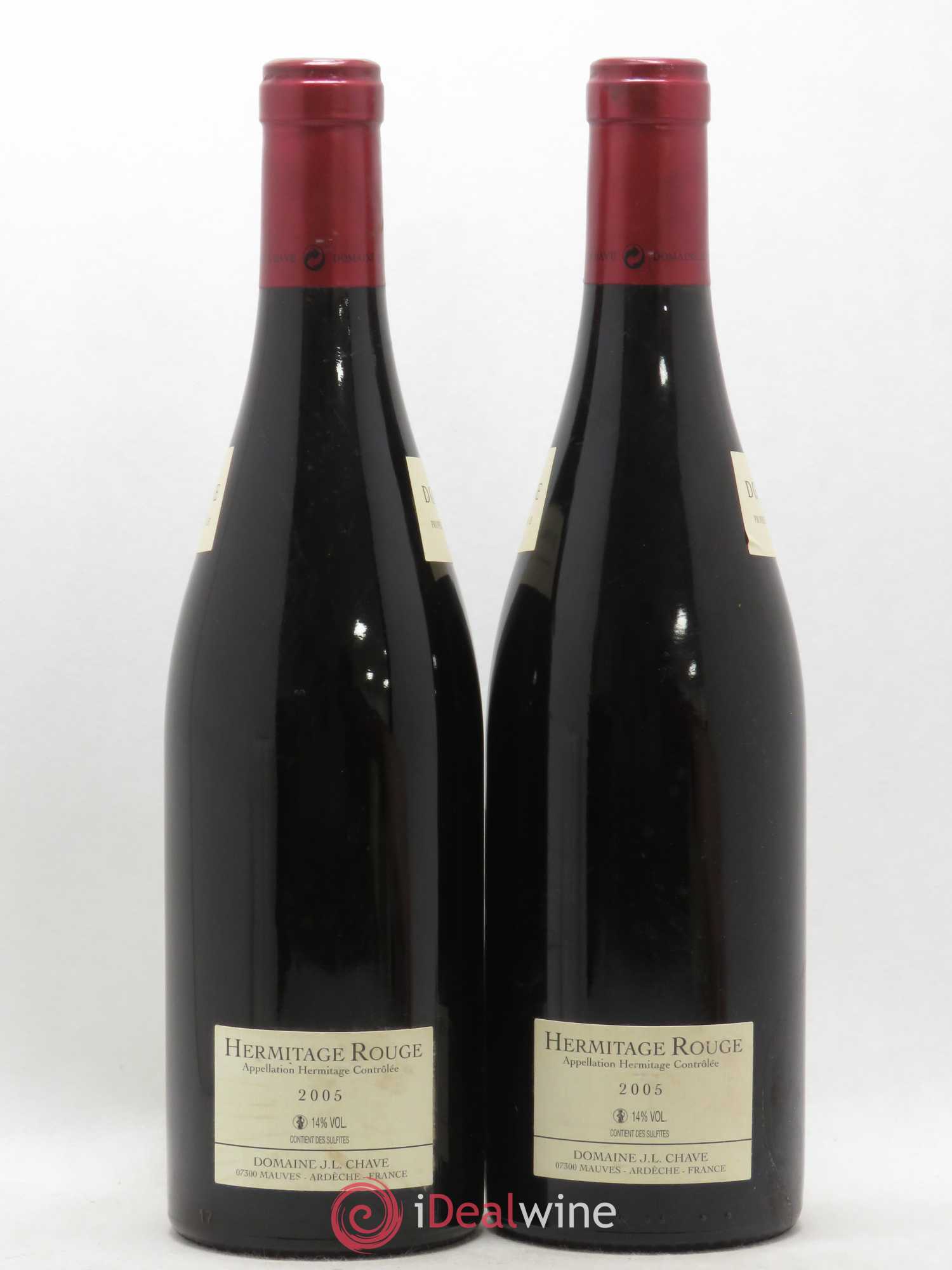 Hermitage Jean-Louis Chave 2005 - Lot de 2 bouteilles - 1