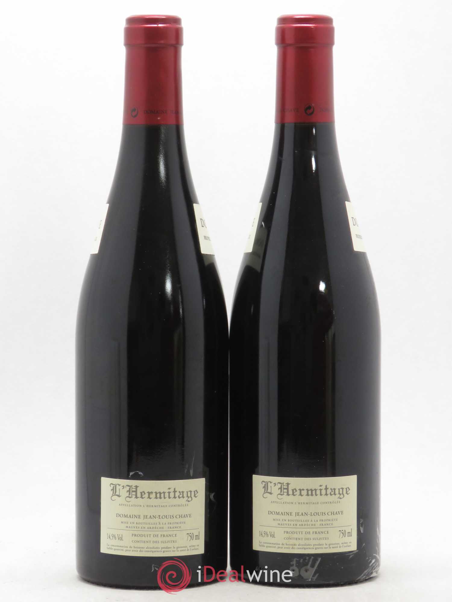 Hermitage Jean-Louis Chave 2010 - Lot de 2 bouteilles - 1