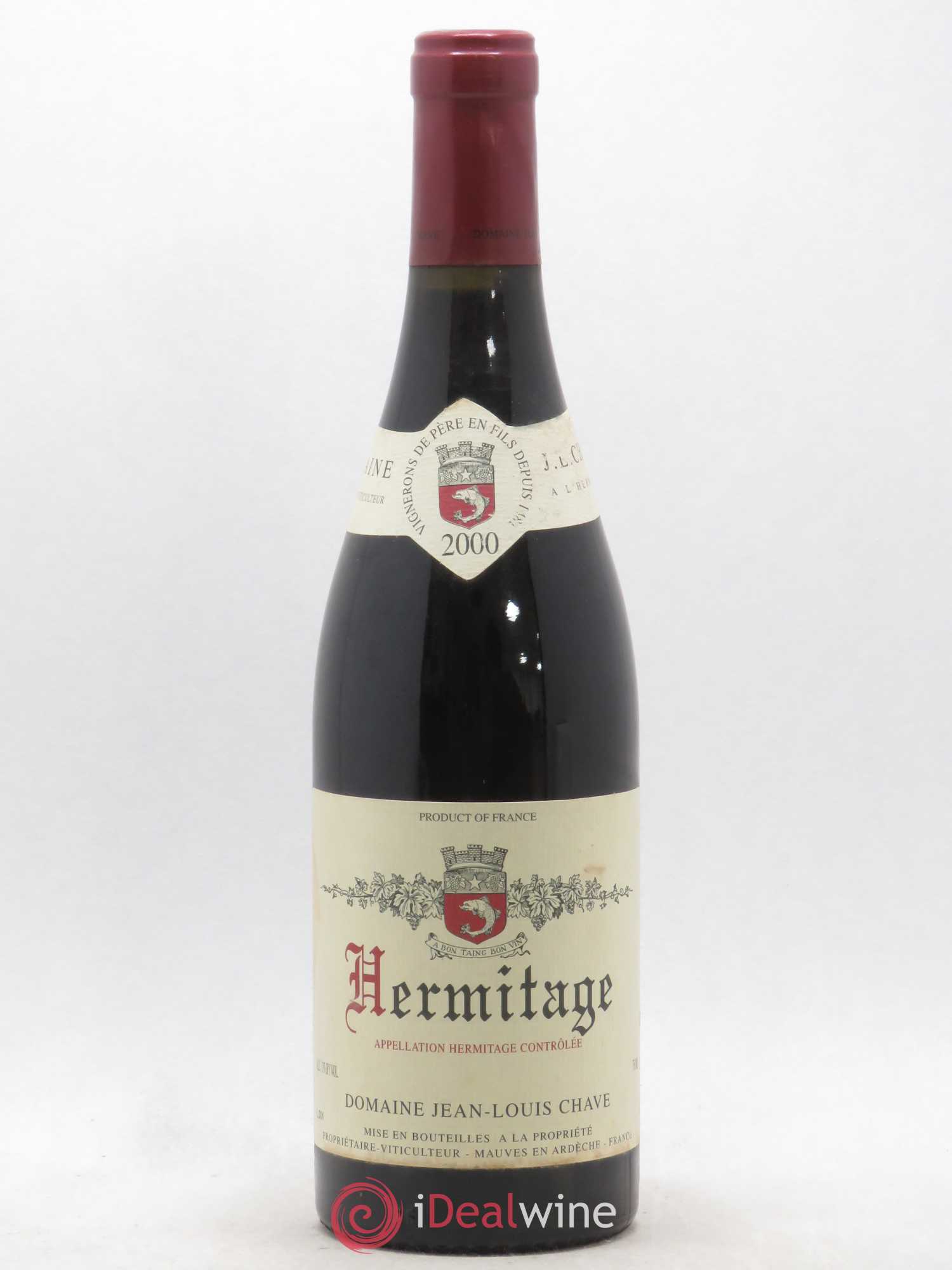 Hermitage Jean-Louis Chave 2000 - Lot de 1 bouteille - 0