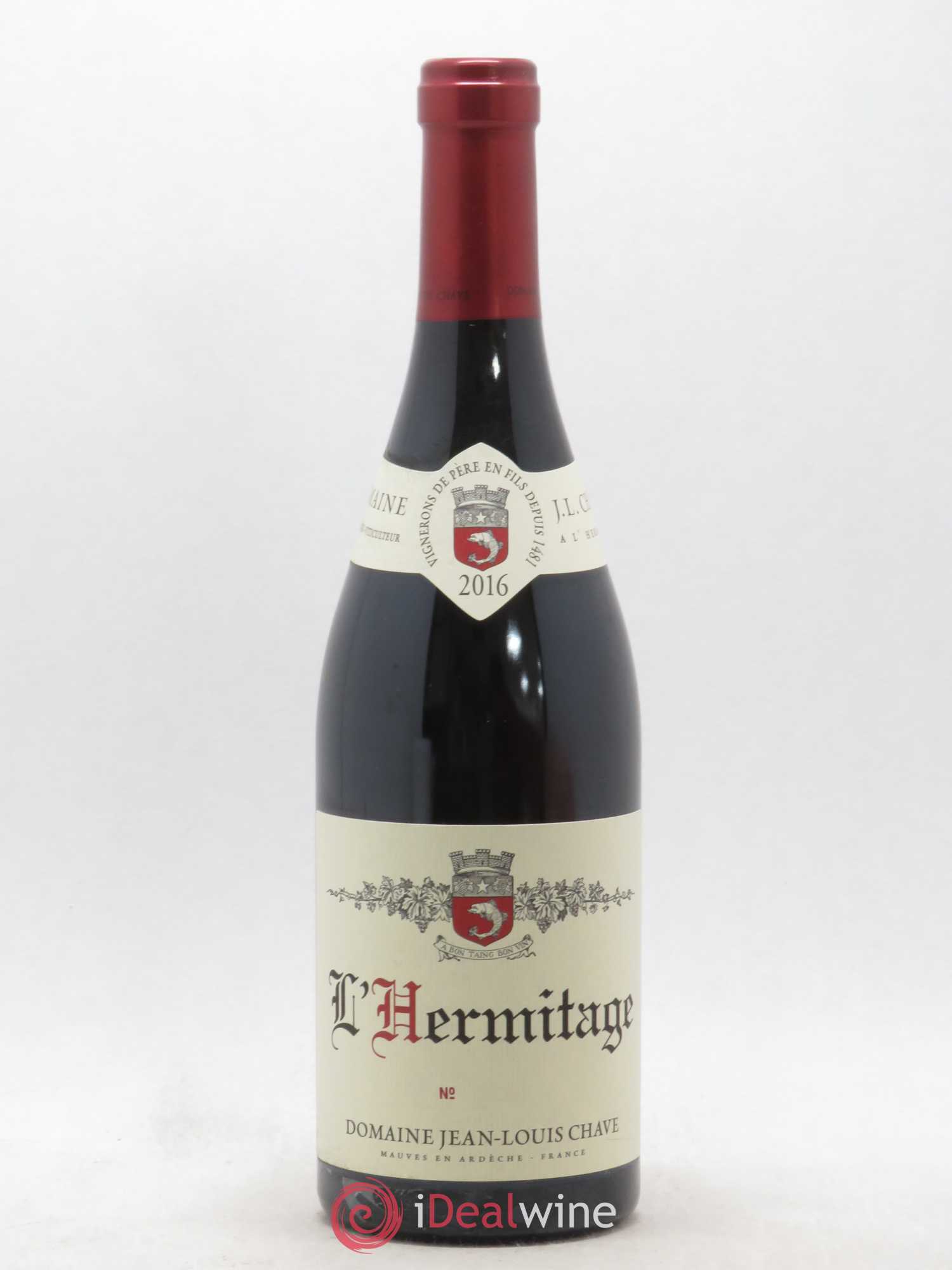Hermitage Jean-Louis Chave 2016 - Lot de 1 bouteille - 0