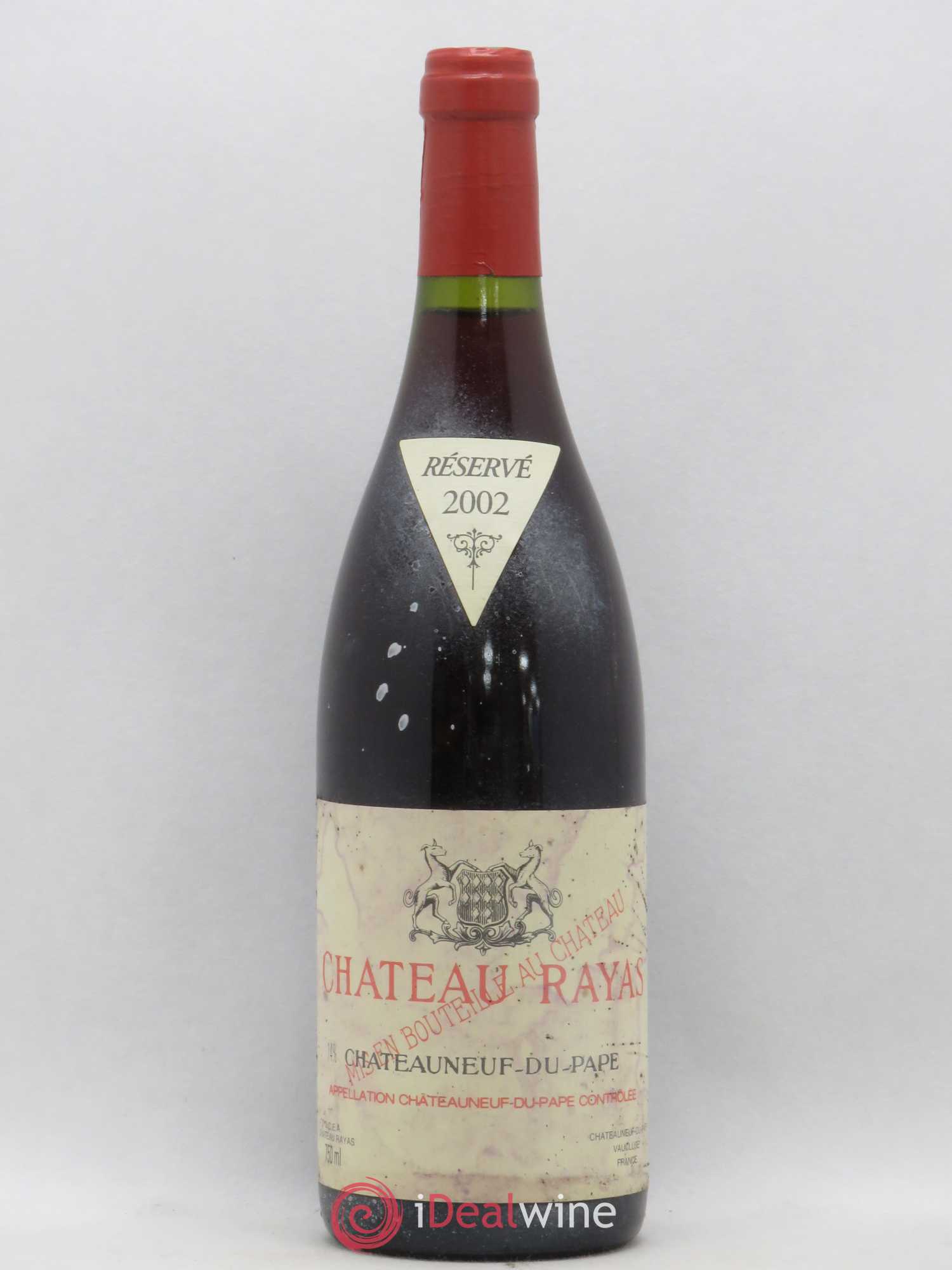 Châteauneuf-du-Pape Château Rayas Emmanuel Reynaud 2002 - Lot de 1 bouteille - 0