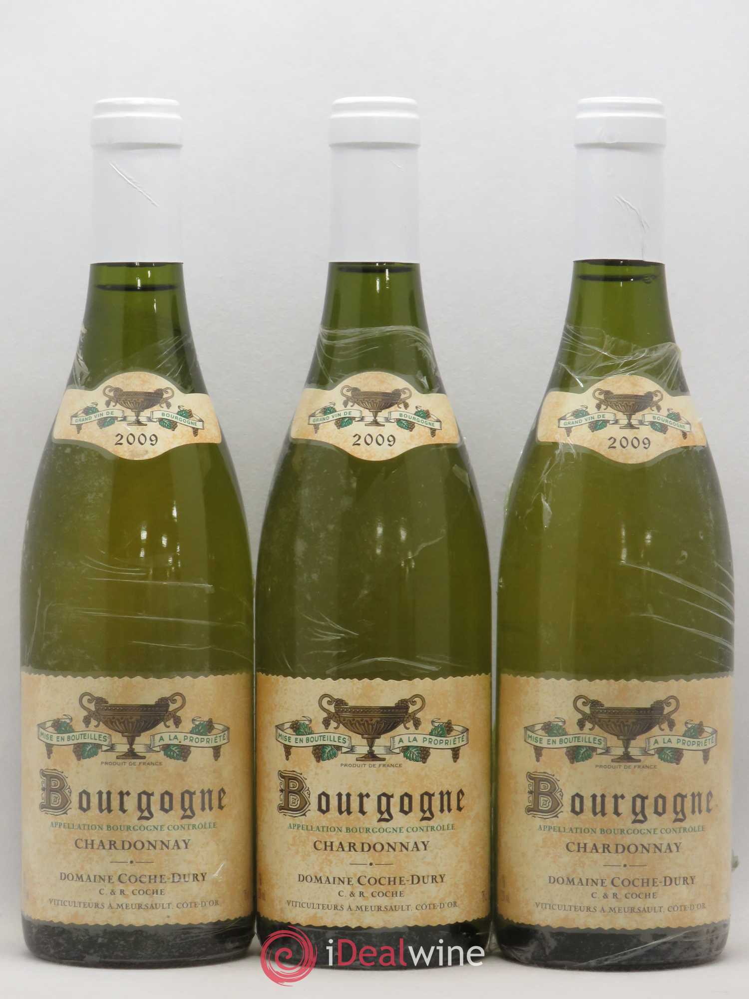 Bourgogne Coche Dury (Domaine) 2009 - Lot de 3 bouteilles - 0