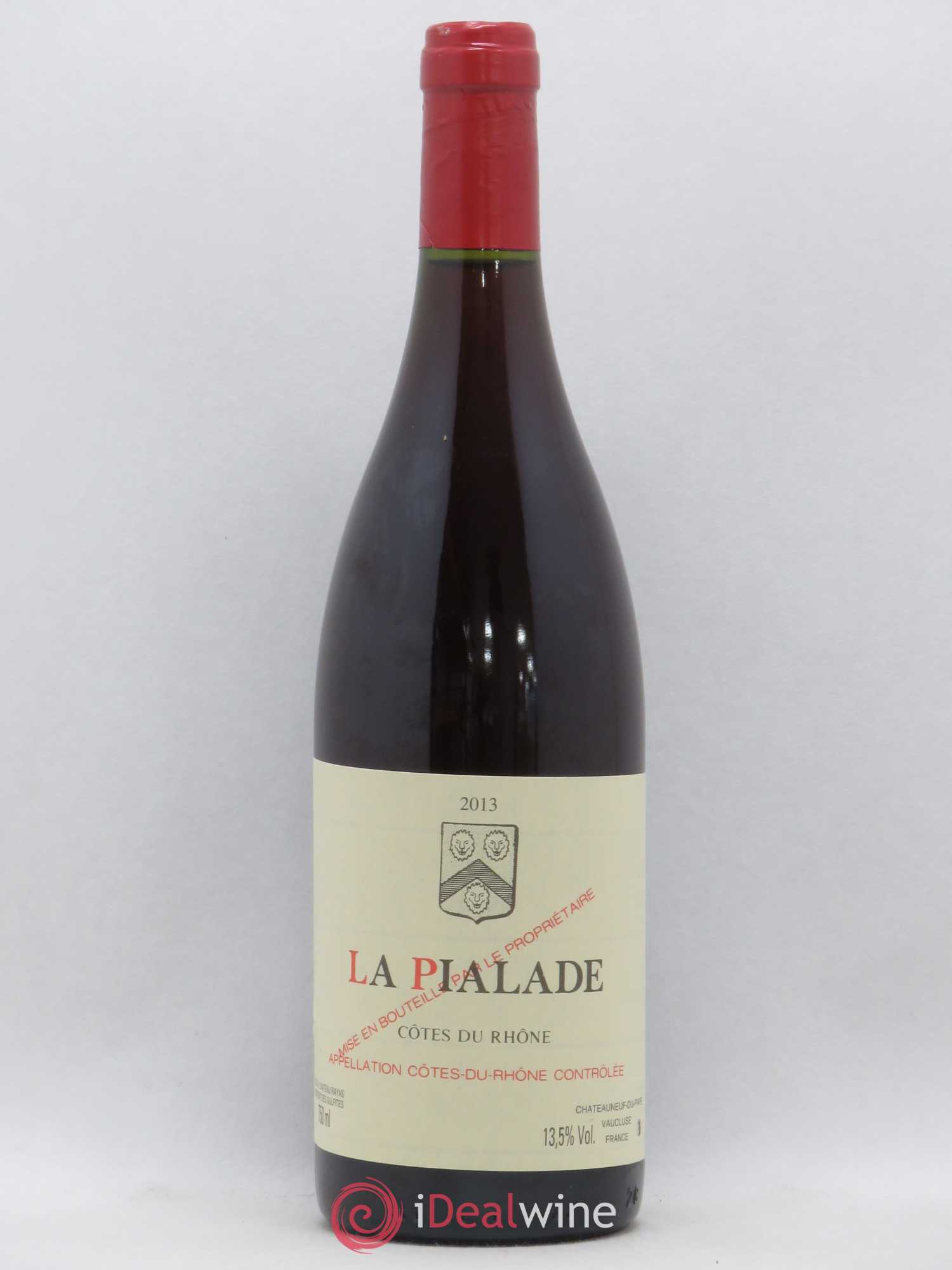 Côtes-du-Rhône La Pialade Emmanuel Reynaud 2013 - Lot de 1 bouteille - 0