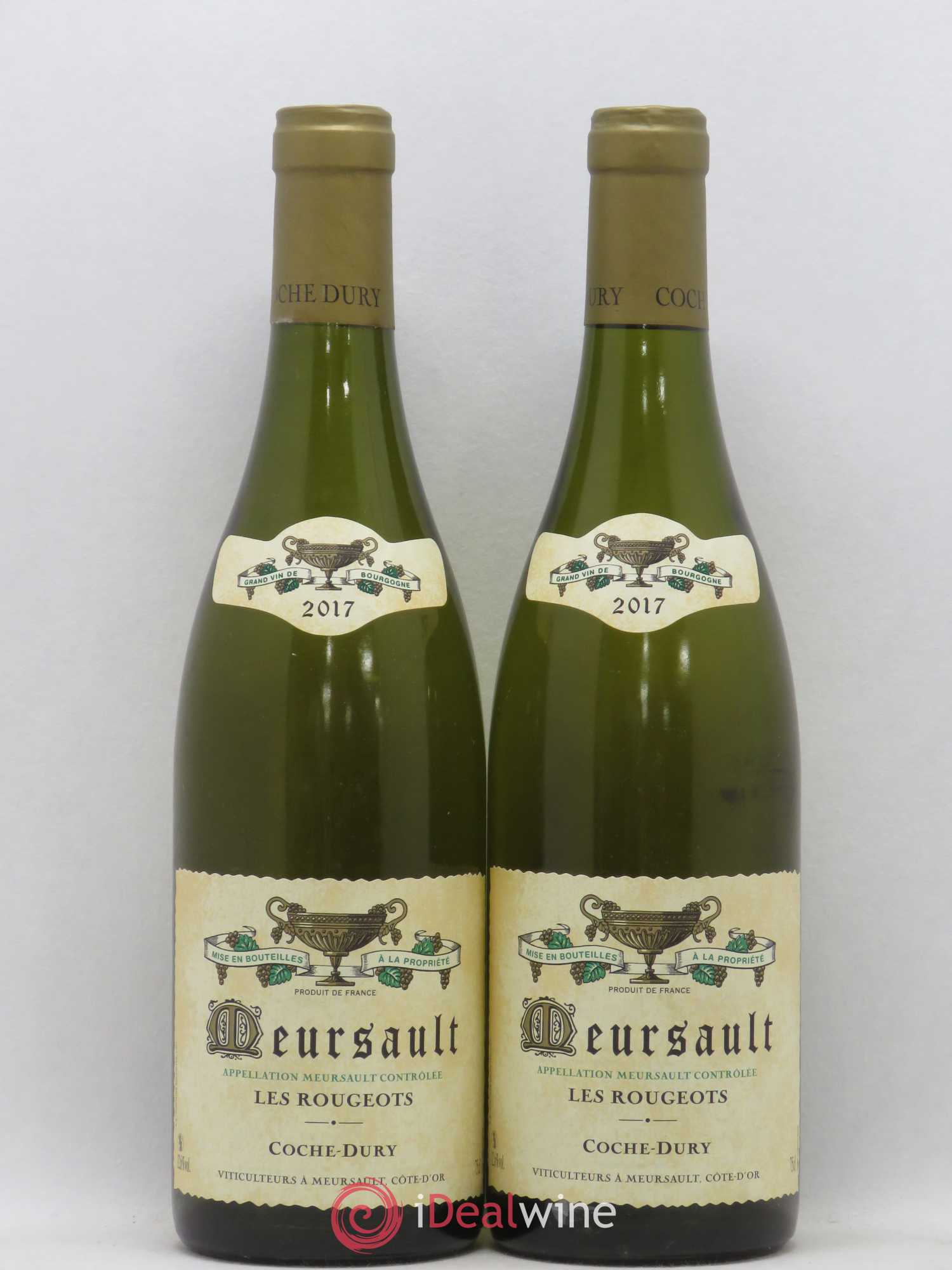 Meursault Les Rougeots Coche Dury (Domaine) 2017 - Lot de 2 bouteilles - 0