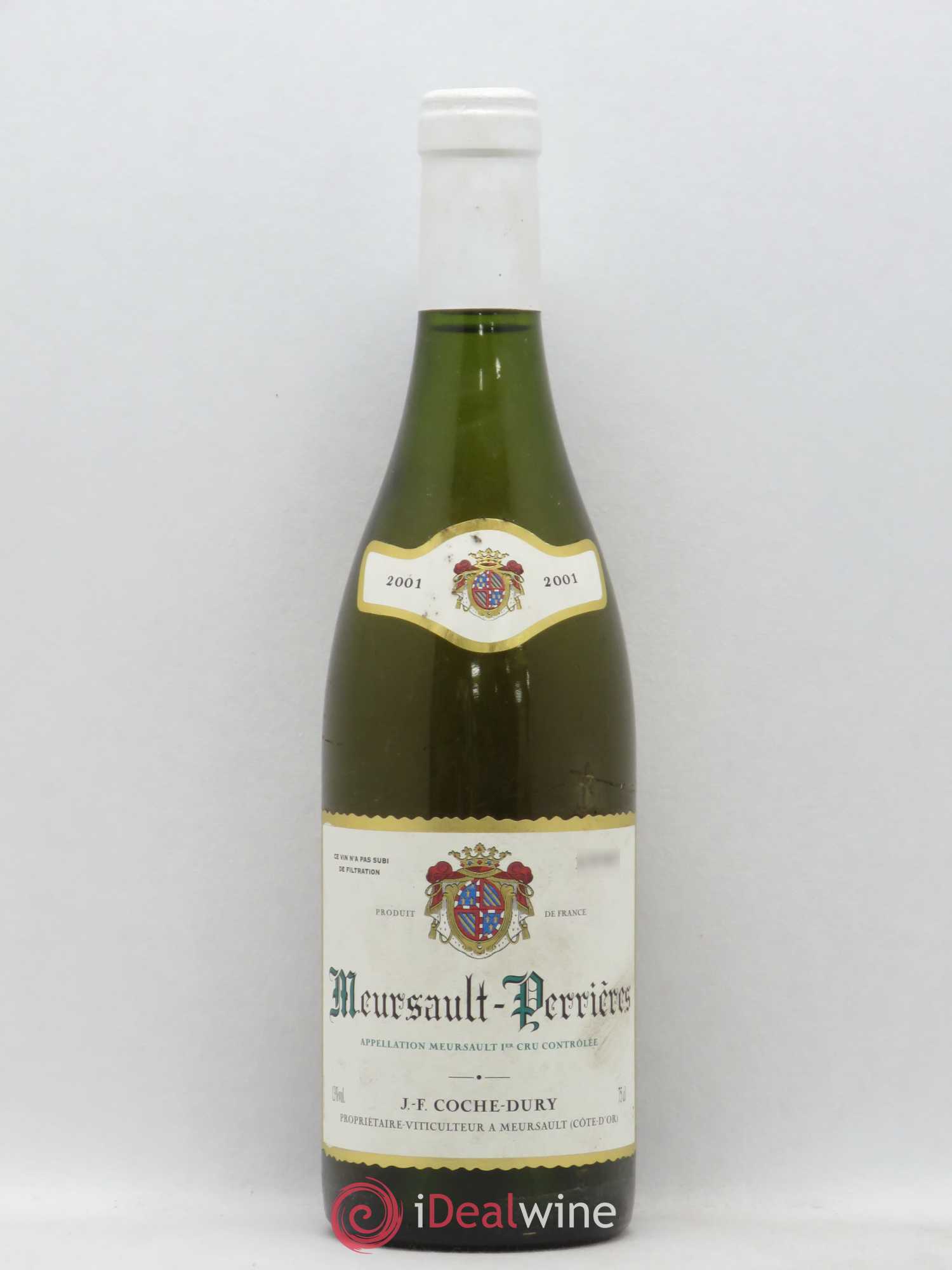 Meursault 1er Cru Perrières Coche Dury (Domaine) 2001 - Lot de 1 bouteille - 0