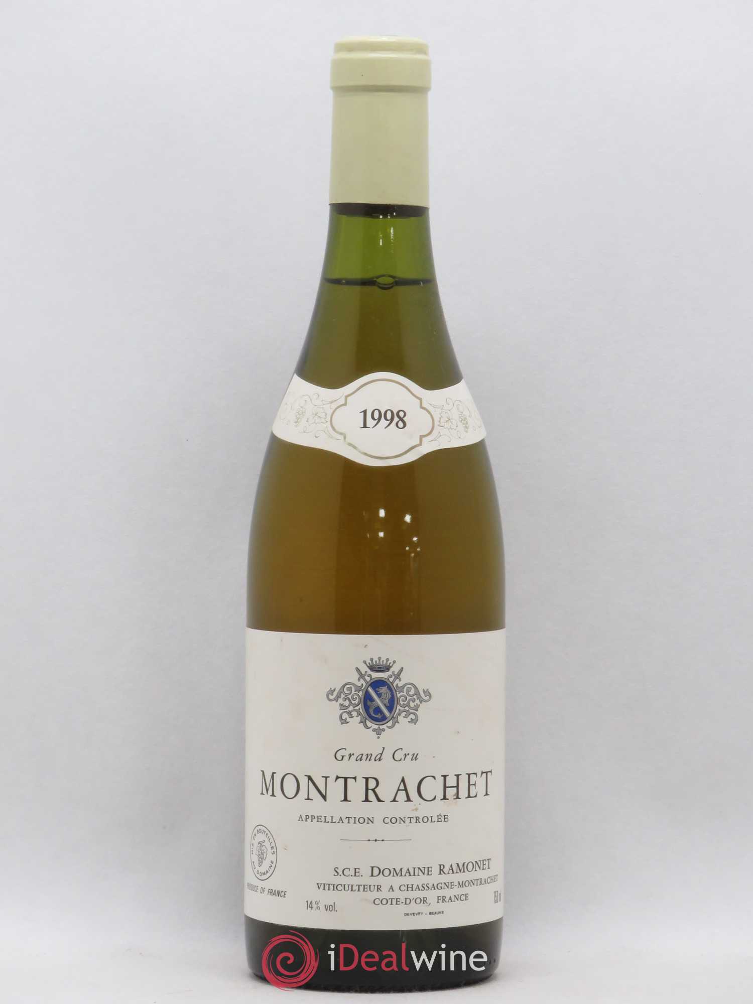 Montrachet Grand Cru Ramonet (Domaine) 1998 - Lot de 1 bouteille - 0
