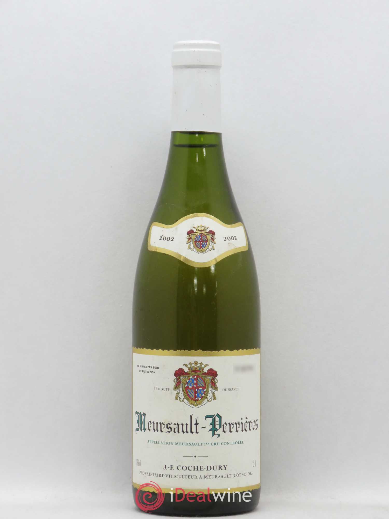 Meursault 1er Cru Perrières Coche Dury (Domaine) 2002 - Lot de 1 bouteille - 0