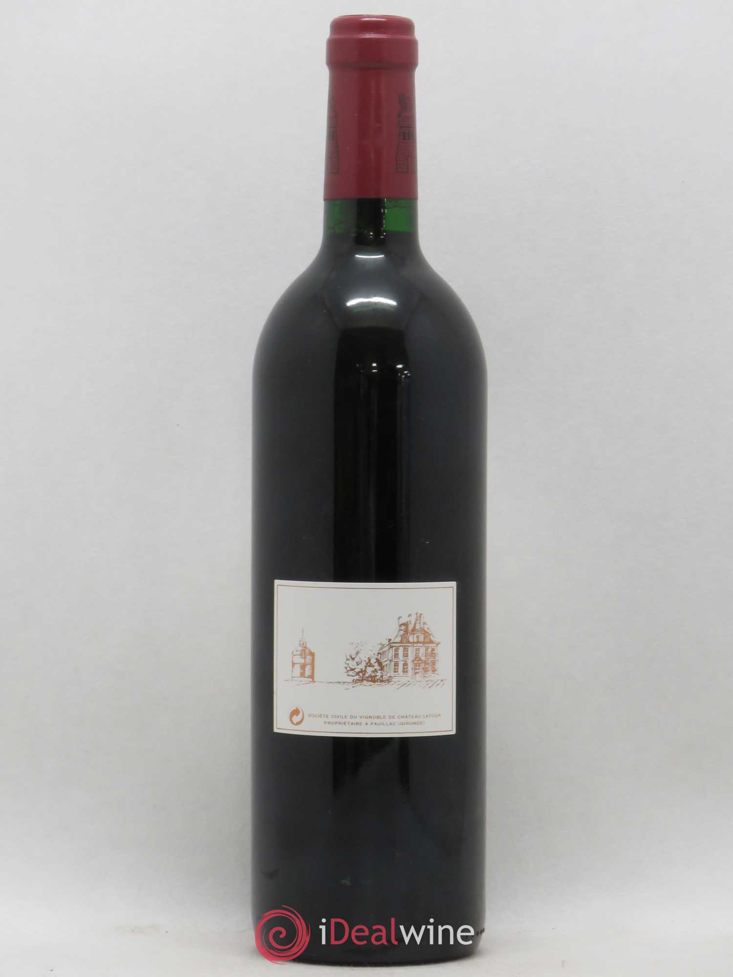 Château Latour 1er Grand Cru Classé 1996 - Lot de 1 bouteille - 1