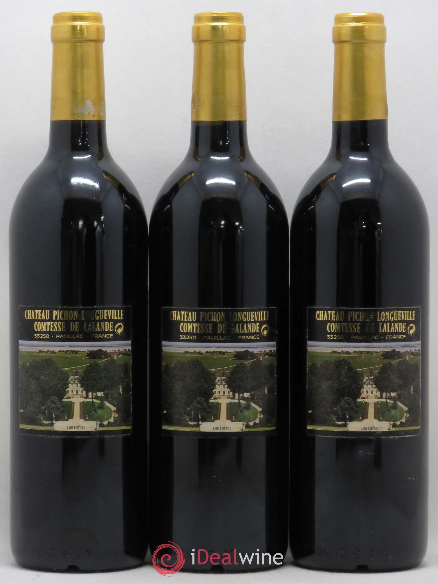 Château Pichon Longueville Comtesse de Lalande 2ème Grand Cru Classé 1996 - Lot de 6 bouteilles - 4