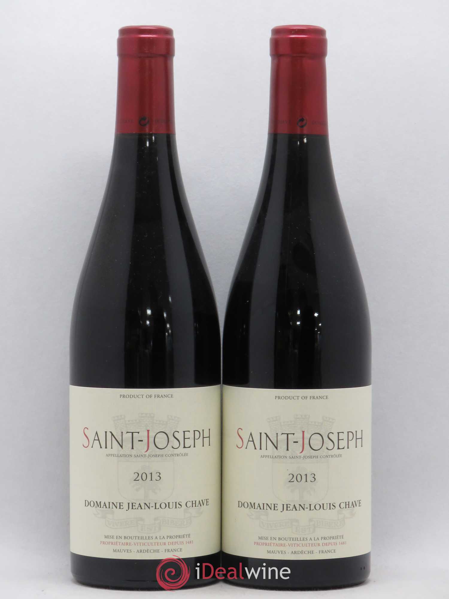 Saint-Joseph Jean-Louis Chave 2013 - Lot de 2 bouteilles - 0