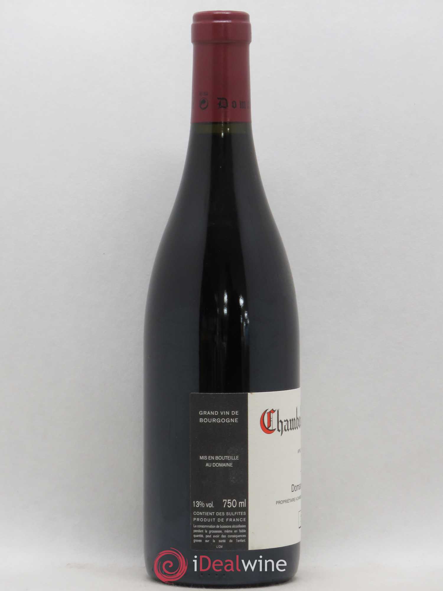 Chambolle-Musigny Georges Roumier (Domaine) 2010 - Lot de 1 bouteille - 1