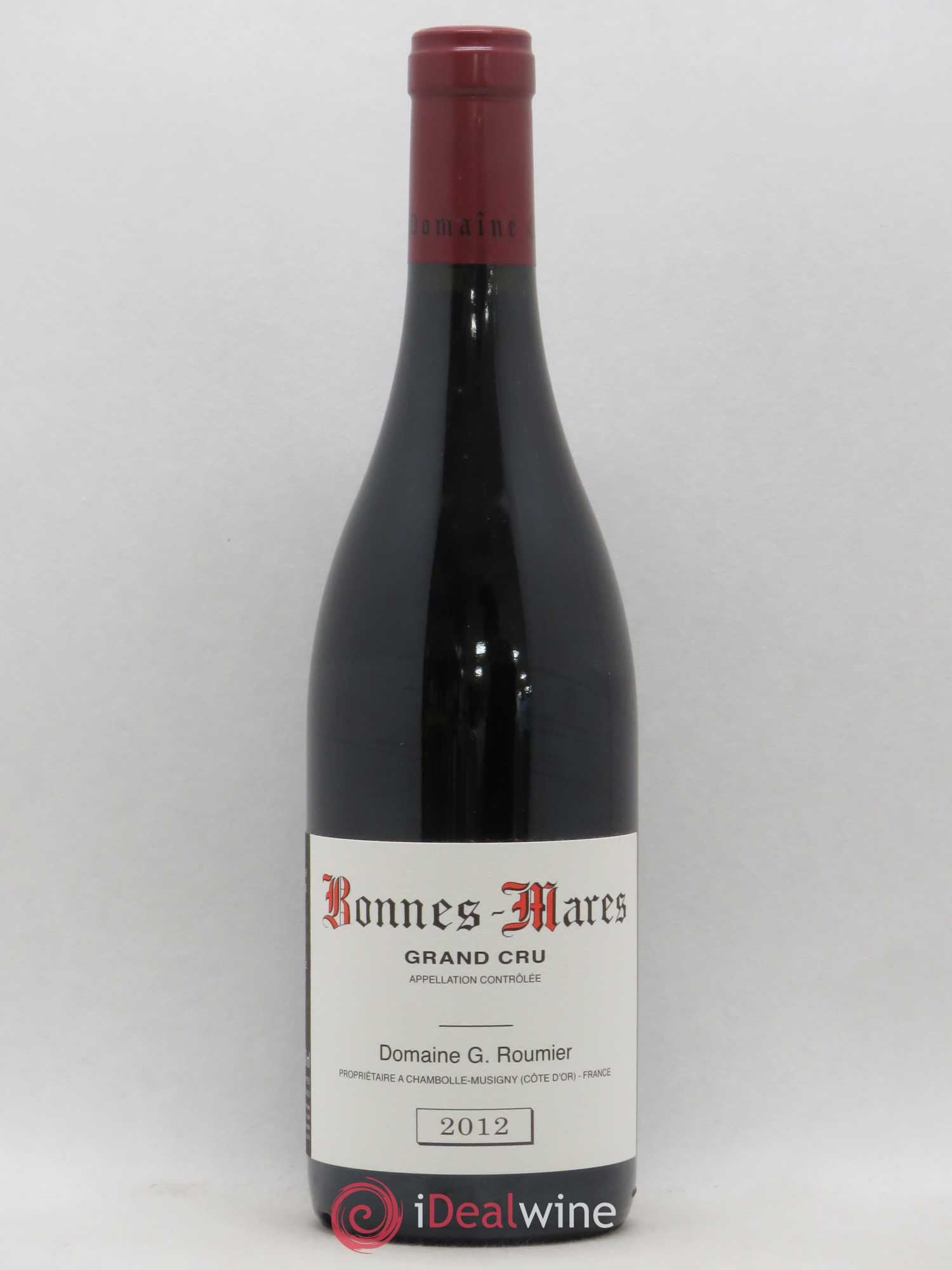 Bonnes-Mares Grand Cru Georges Roumier (Domaine) 2012 - Lot de 1 bouteille - 0