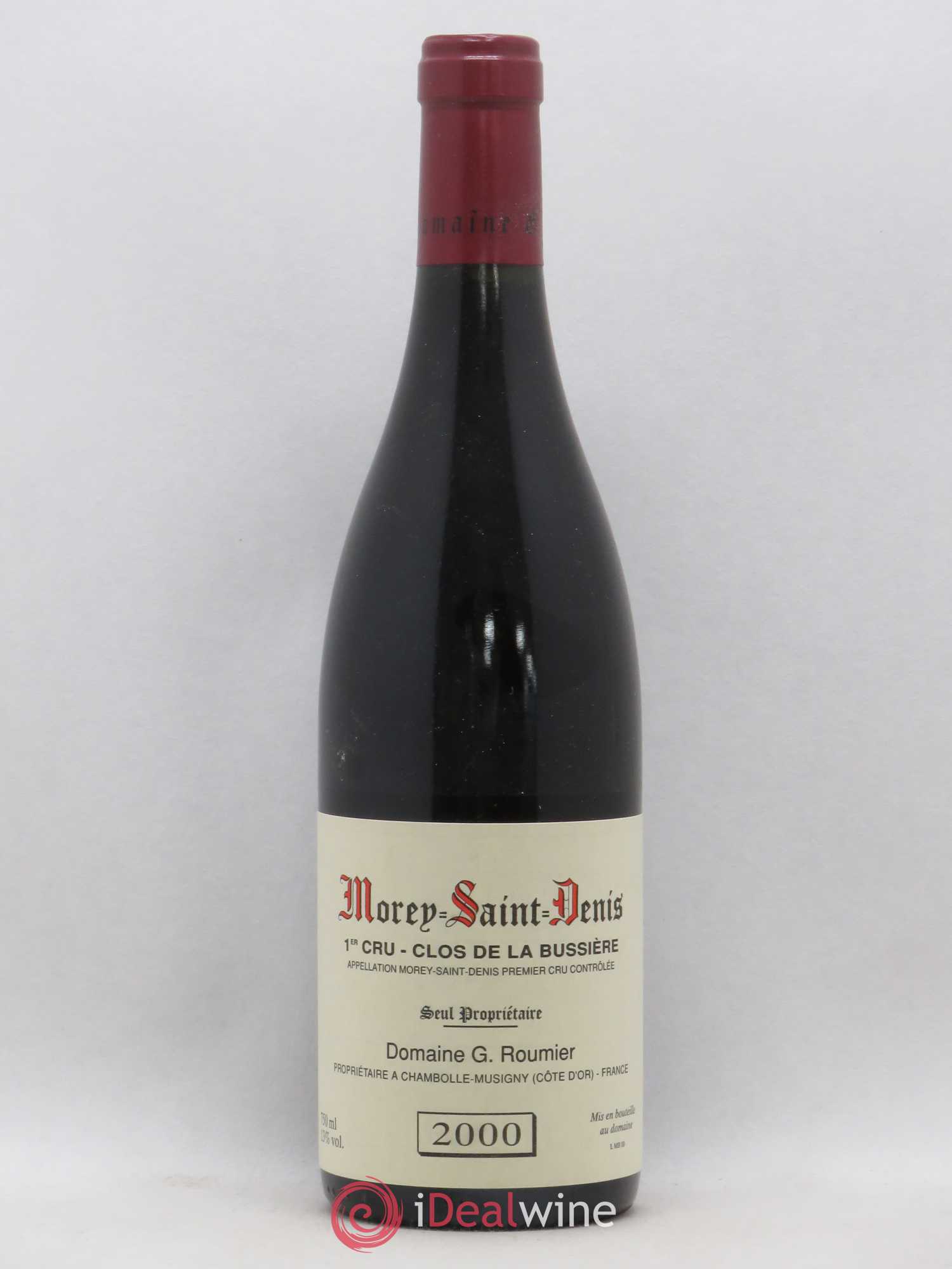 Morey-Saint-Denis 1er Cru Clos de la Bussière Georges Roumier (Domaine) 2000 - Lot de 1 bouteille - 0