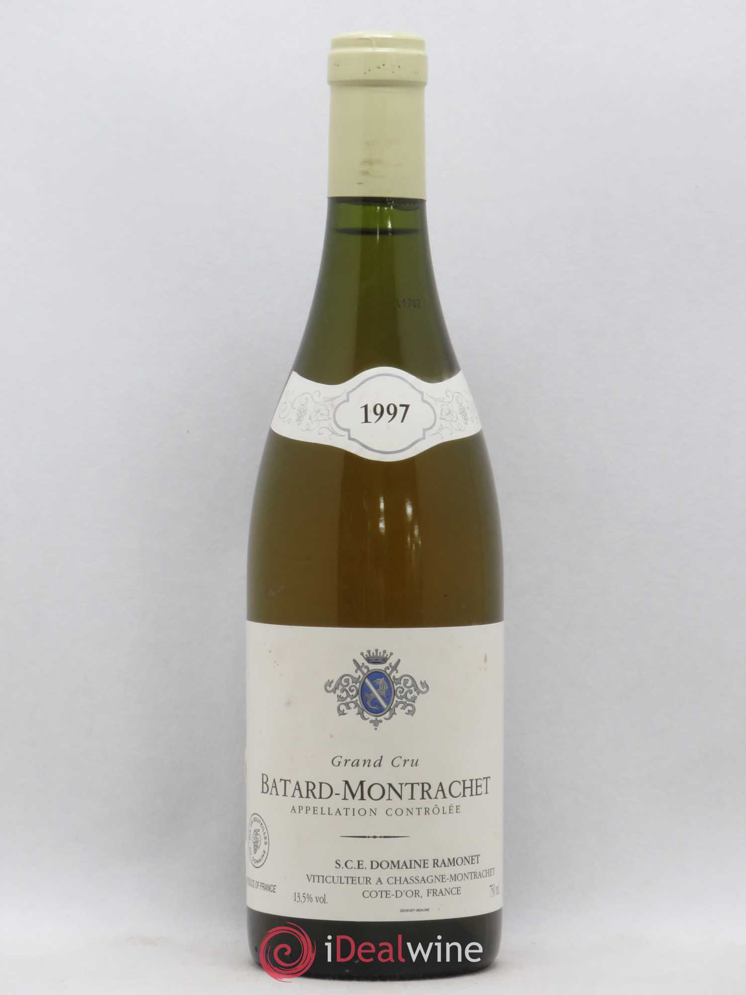 Bâtard-Montrachet Grand Cru Ramonet (Domaine) 1997 - Lot de 1 bouteille - 0