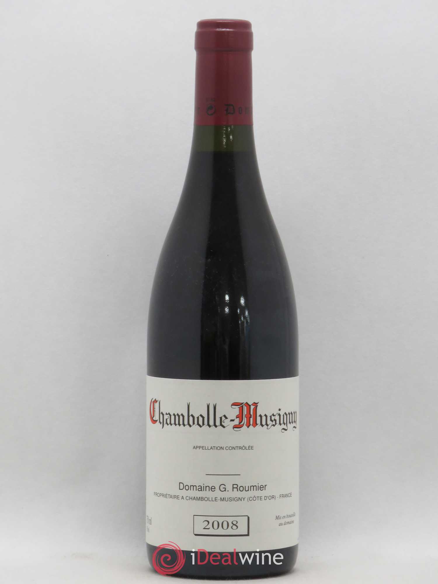 Chambolle-Musigny Georges Roumier (Domaine) 2008 - Lot de 1 bouteille - 0