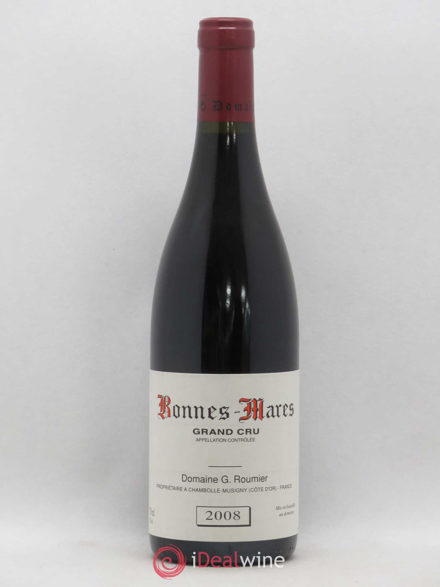 Bonnes-Mares Grand Cru Georges Roumier (Domaine) 2008 - Lot de 1 bouteille - 0