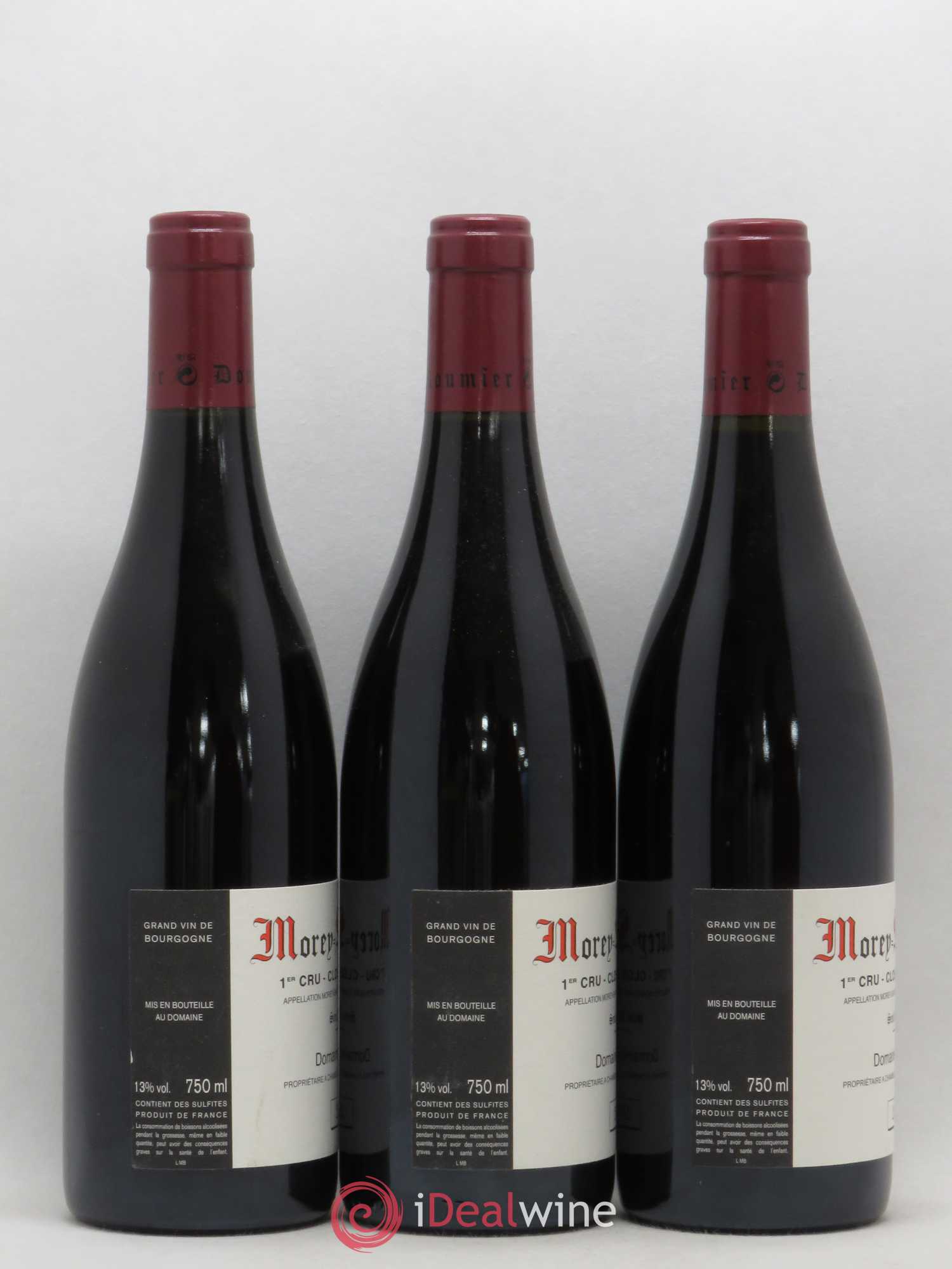 Morey-Saint-Denis 1er Cru Clos de la Bussière Georges Roumier (Domaine) 2010 - Lot de 3 bouteilles - 1