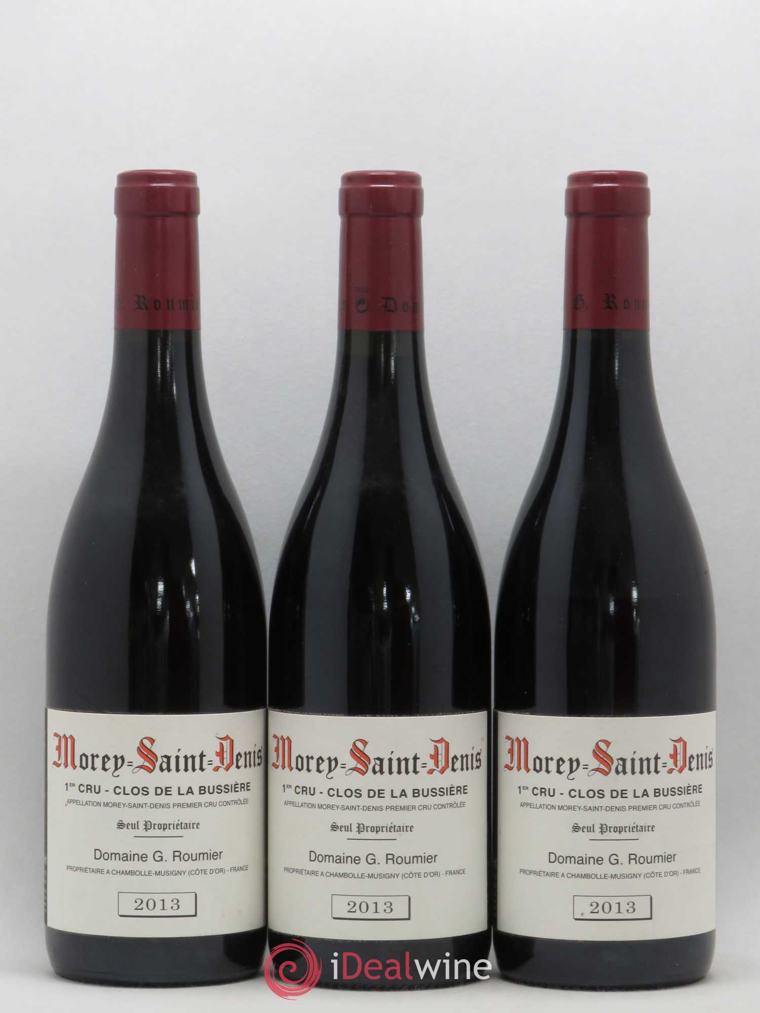 Morey-Saint-Denis 1er Cru Clos de la Bussière Georges Roumier (Domaine) 2013 - Lot de 3 bouteilles - 0