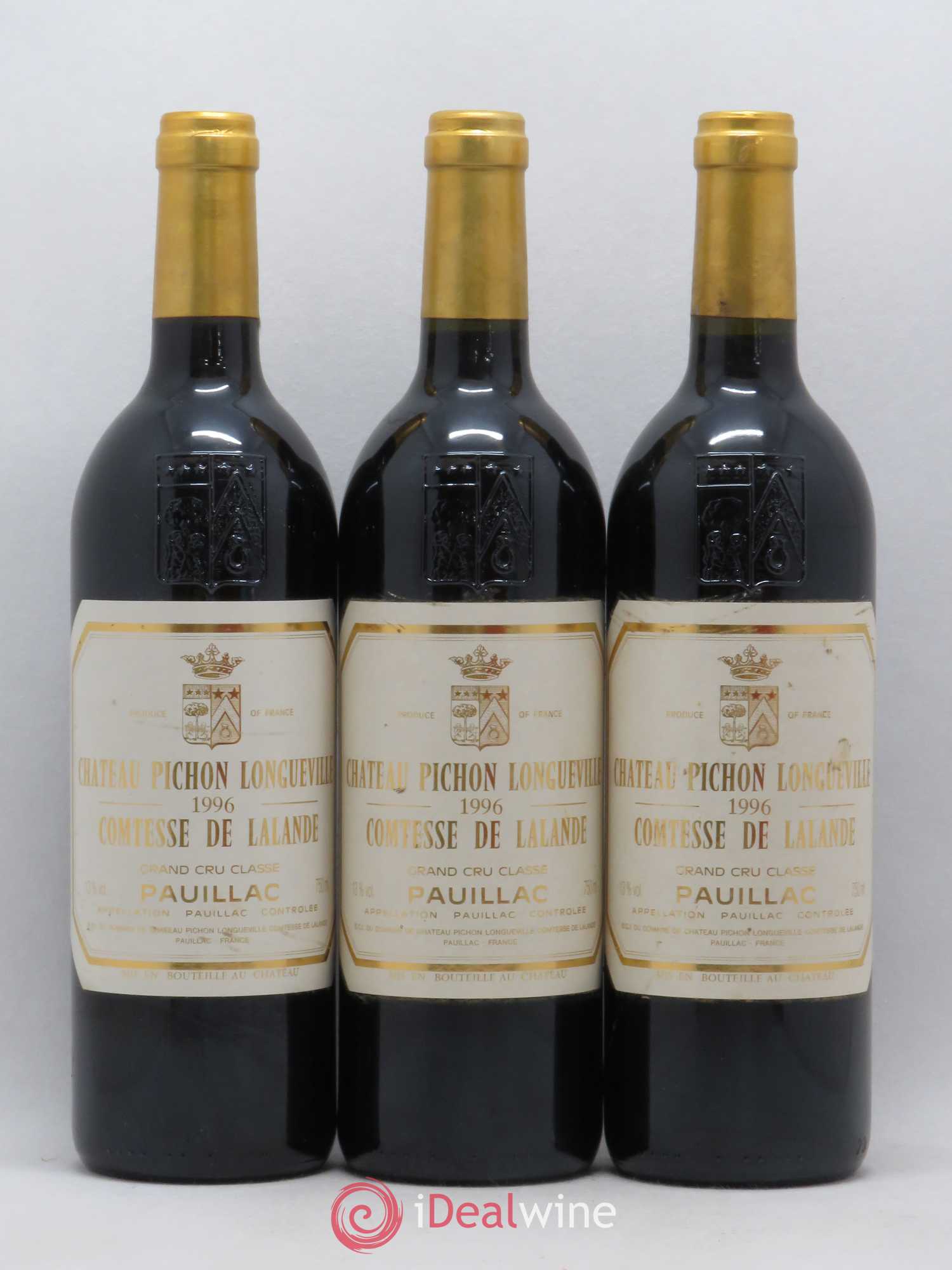 Château Pichon Longueville Comtesse de Lalande 2ème Grand Cru Classé 1996 - Lot de 6 bouteilles - 2