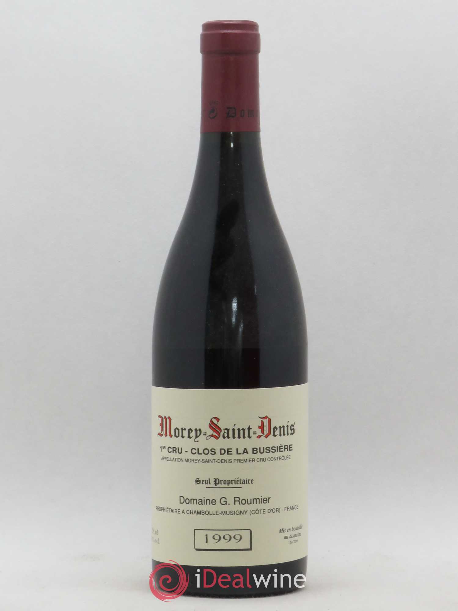 Morey-Saint-Denis 1er Cru Clos de la Bussière Georges Roumier (Domaine) 1999 - Lot de 1 bouteille - 0