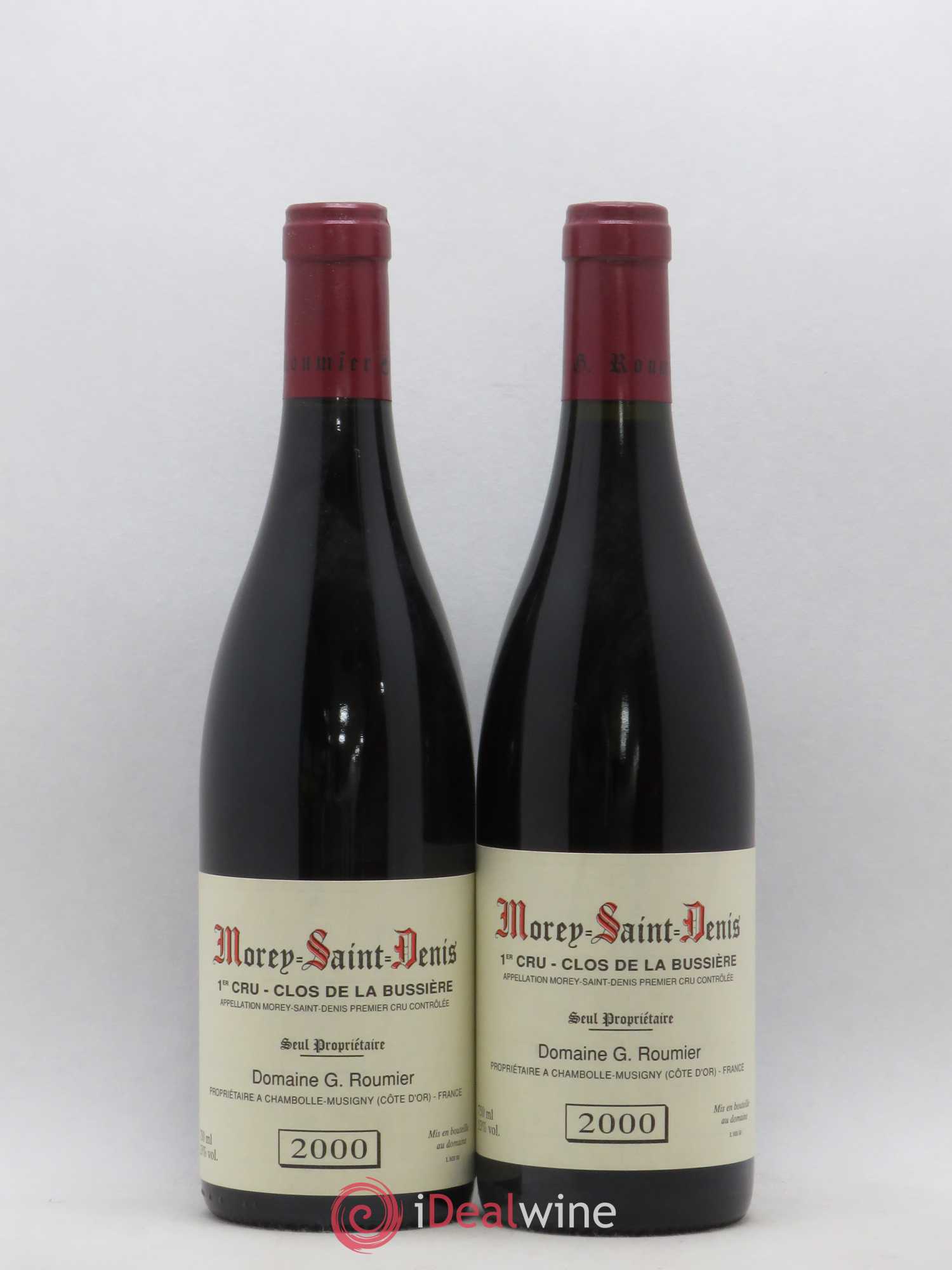 Morey-Saint-Denis 1er Cru Clos de la Bussière Georges Roumier (Domaine) 2000 - Lot de 2 bouteilles - 0