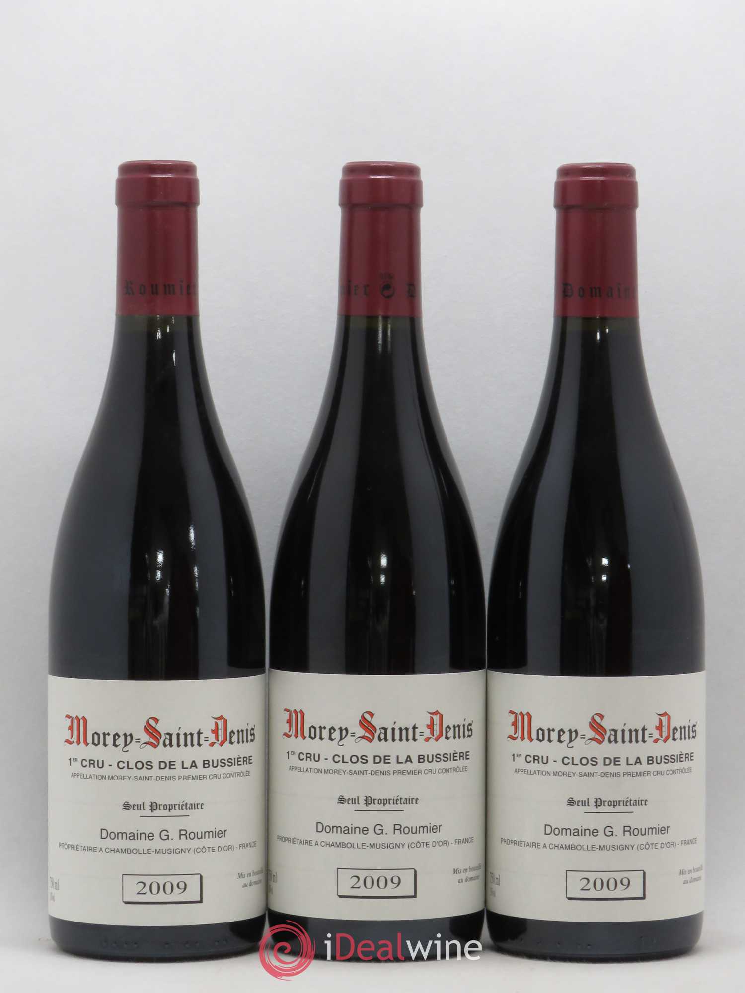 Morey-Saint-Denis 1er Cru Clos de la Bussière Georges Roumier (Domaine) 2009 - Lot de 3 bouteilles - 0