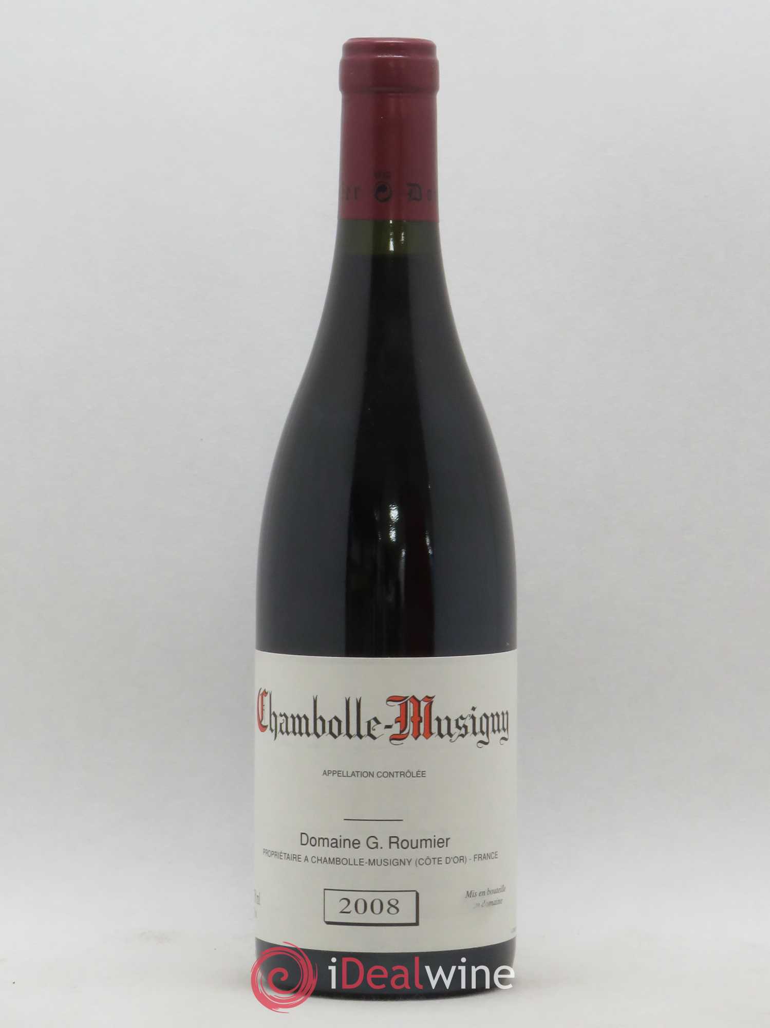 Chambolle-Musigny Georges Roumier (Domaine) 2008 - Lot de 1 bouteille - 0
