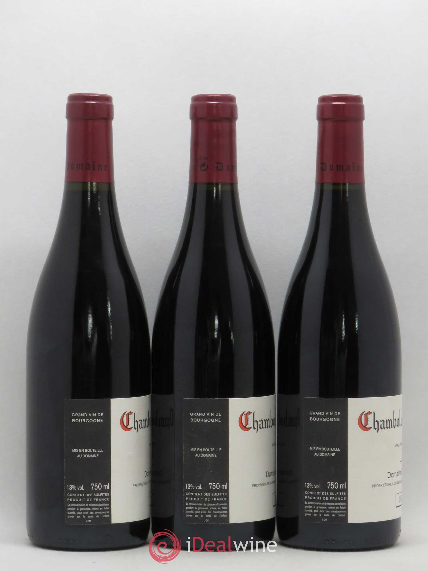 Chambolle-Musigny Georges Roumier (Domaine) 2011 - Posten von 3 Flaschen - 1