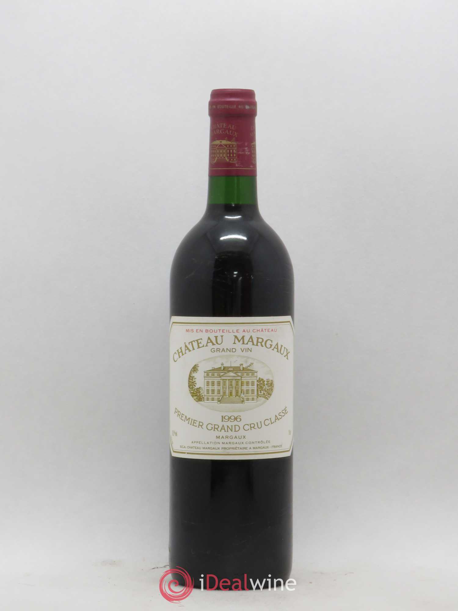 Château Margaux 1er Grand Cru Classé 1996 - Lot de 1 bouteille - 0