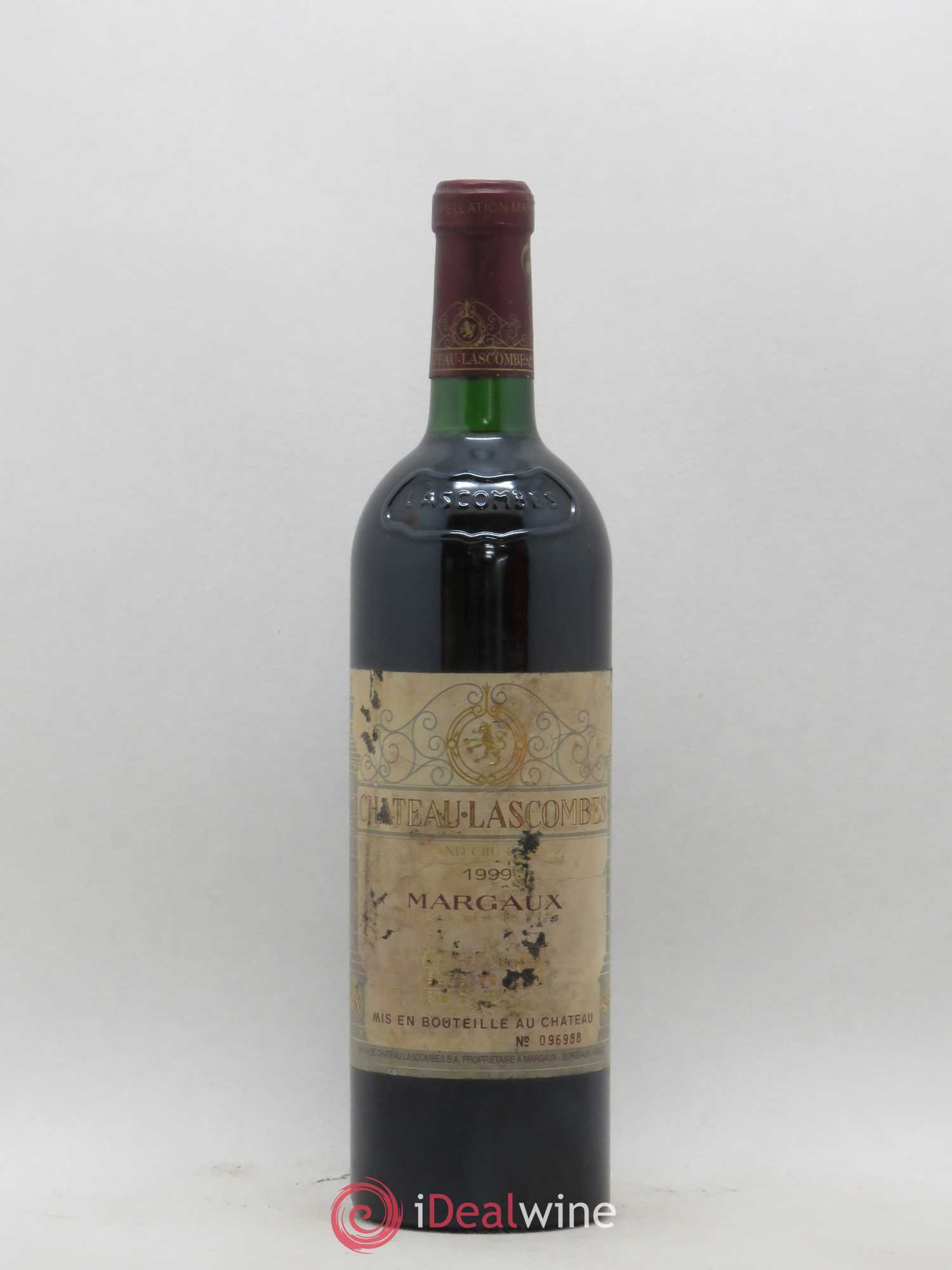 Château Lascombes 2ème Grand Cru Classé 1999 - Lot de 1 bouteille - 0
