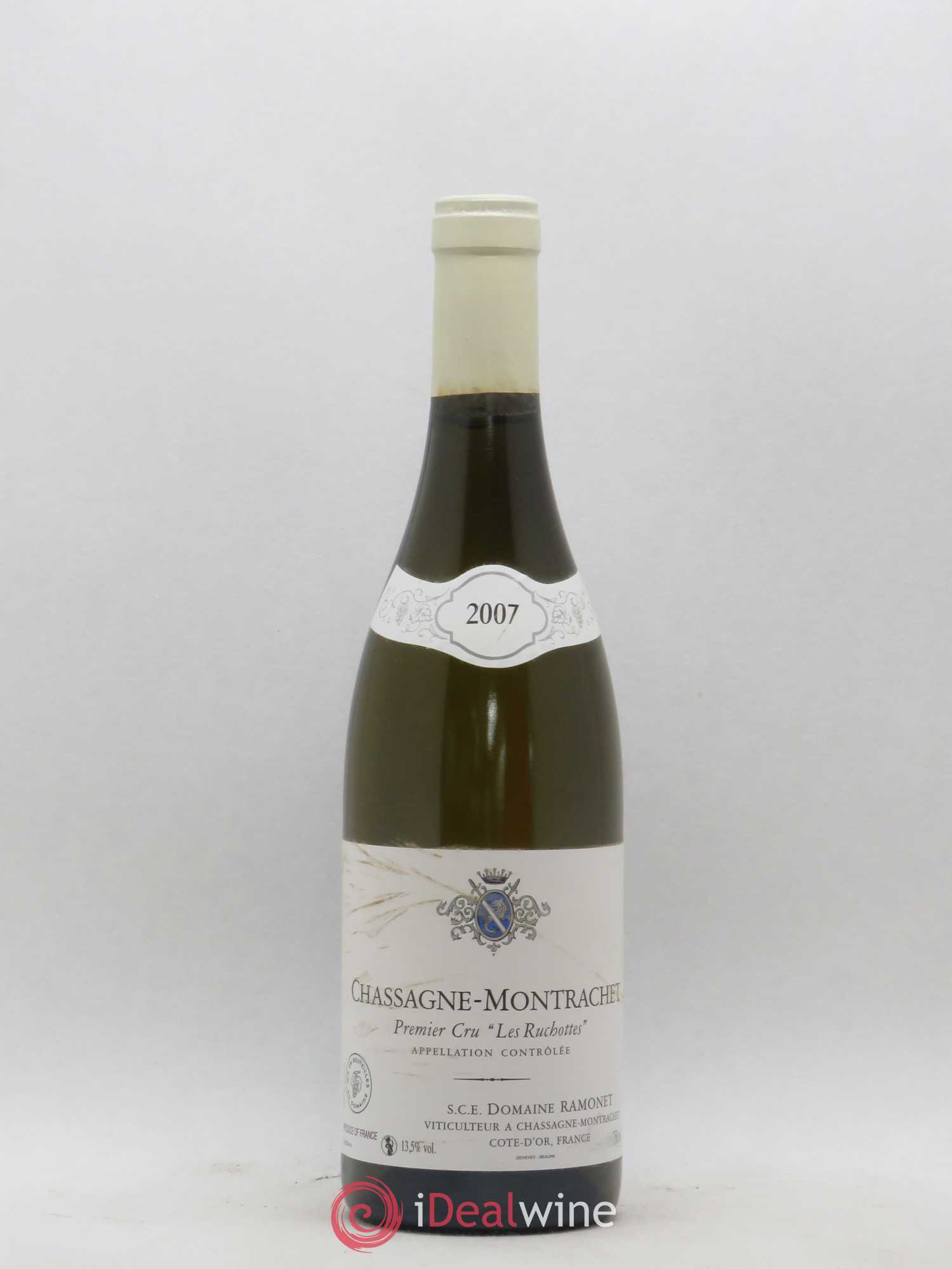 Chassagne-Montrachet 1er Cru Les Ruchottes Ramonet (Domaine) 2007 - Posten von 1 Flasche - 0