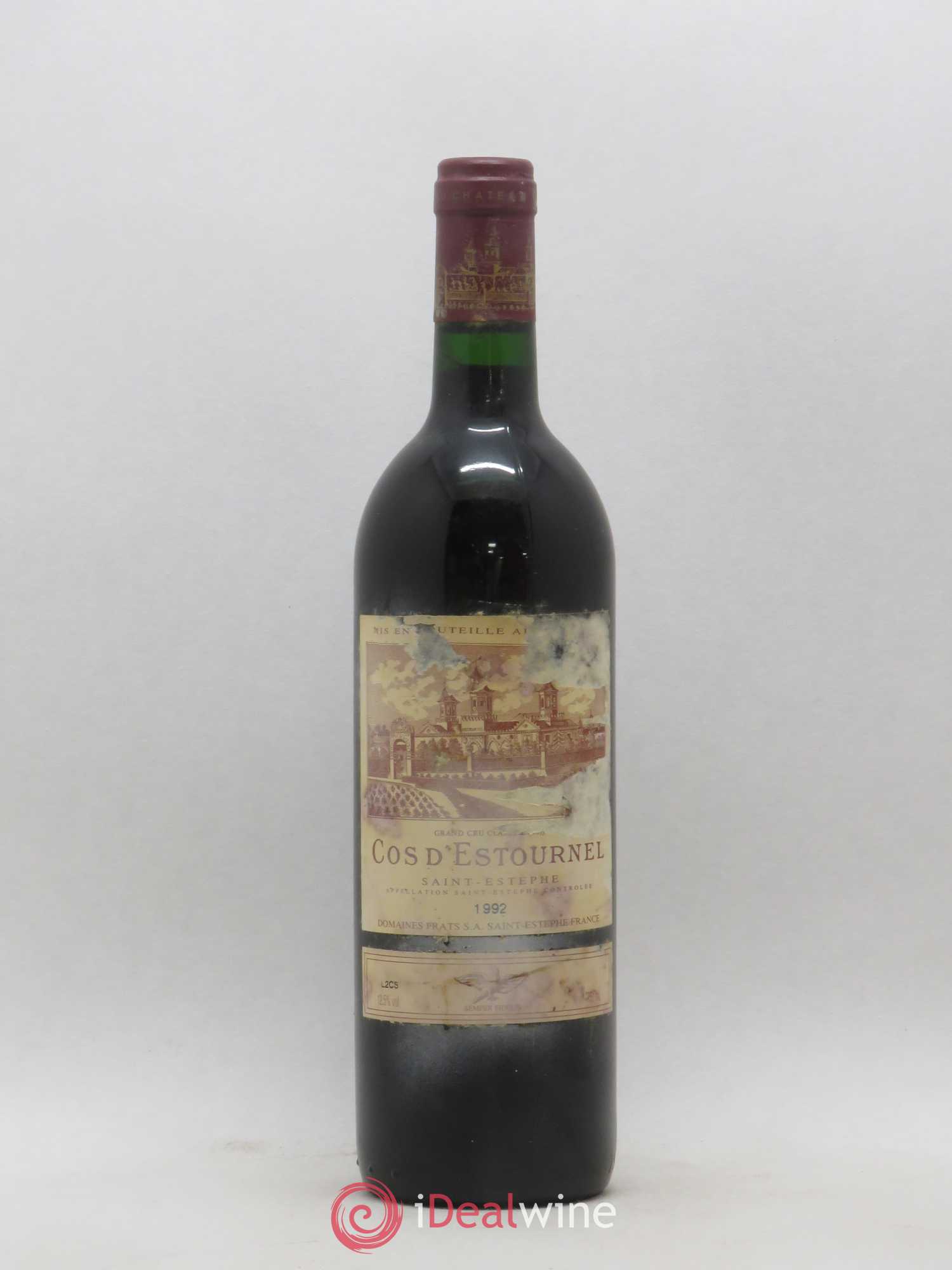 Cos d'Estournel 2ème Grand Cru Classé 1992 - Lot de 1 bouteille - 0