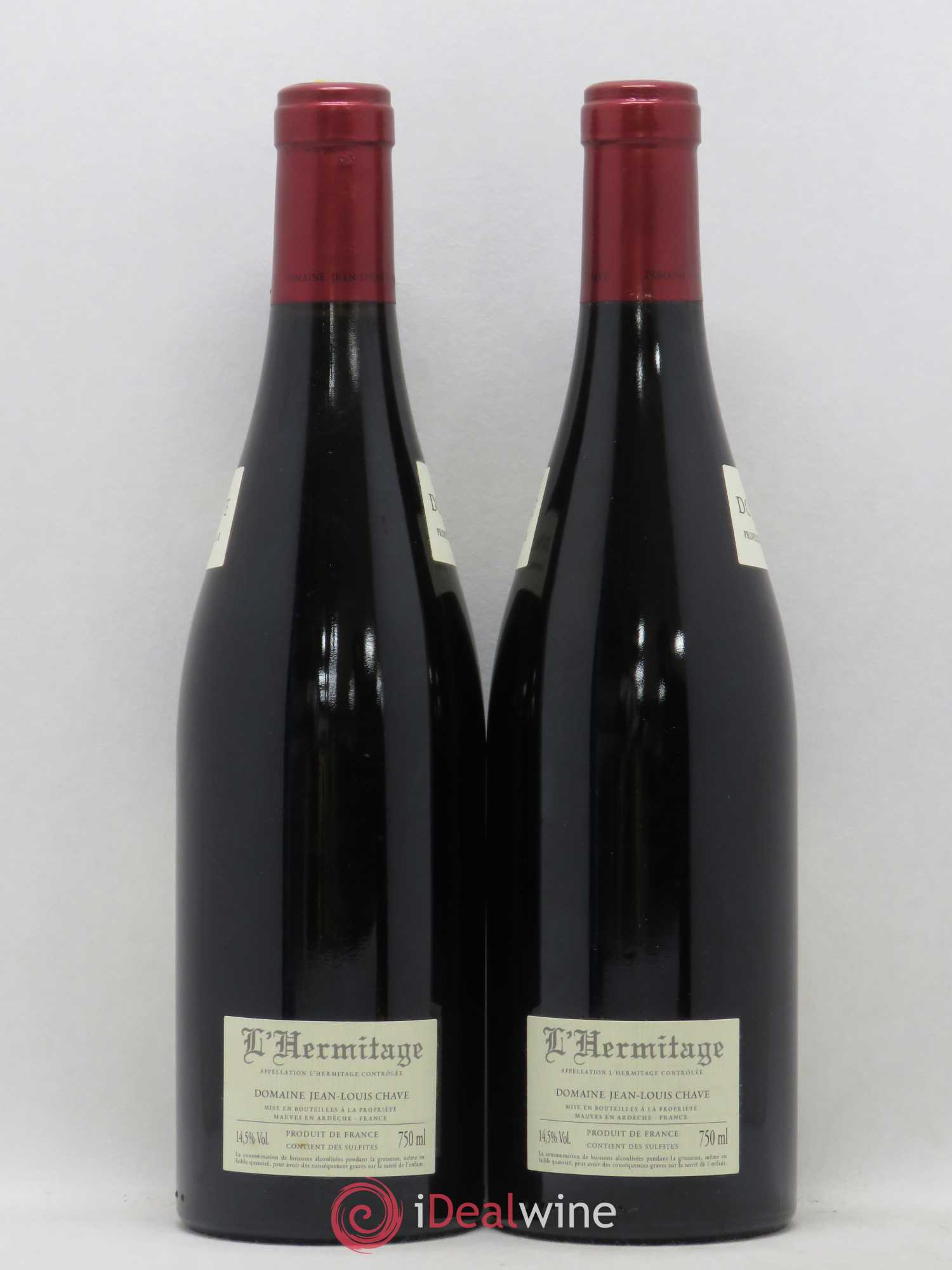 Hermitage Jean-Louis Chave 2010 - Lot de 2 bouteilles - 1