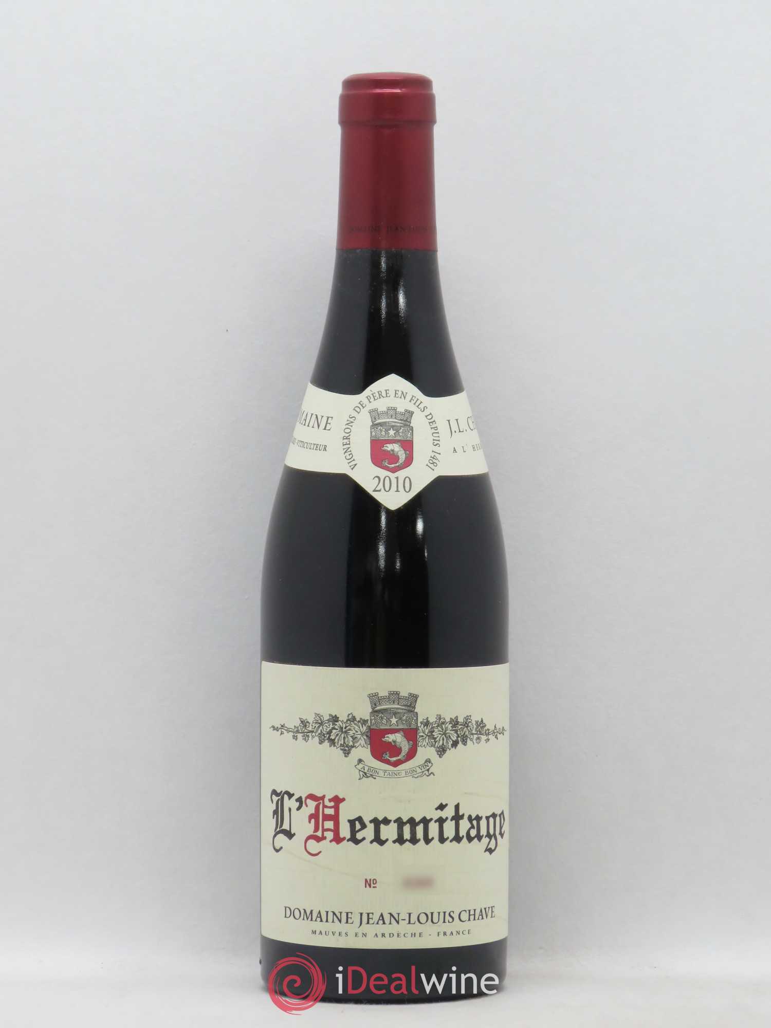 Hermitage Jean-Louis Chave 2010 - Lot de 1 bouteille - 0