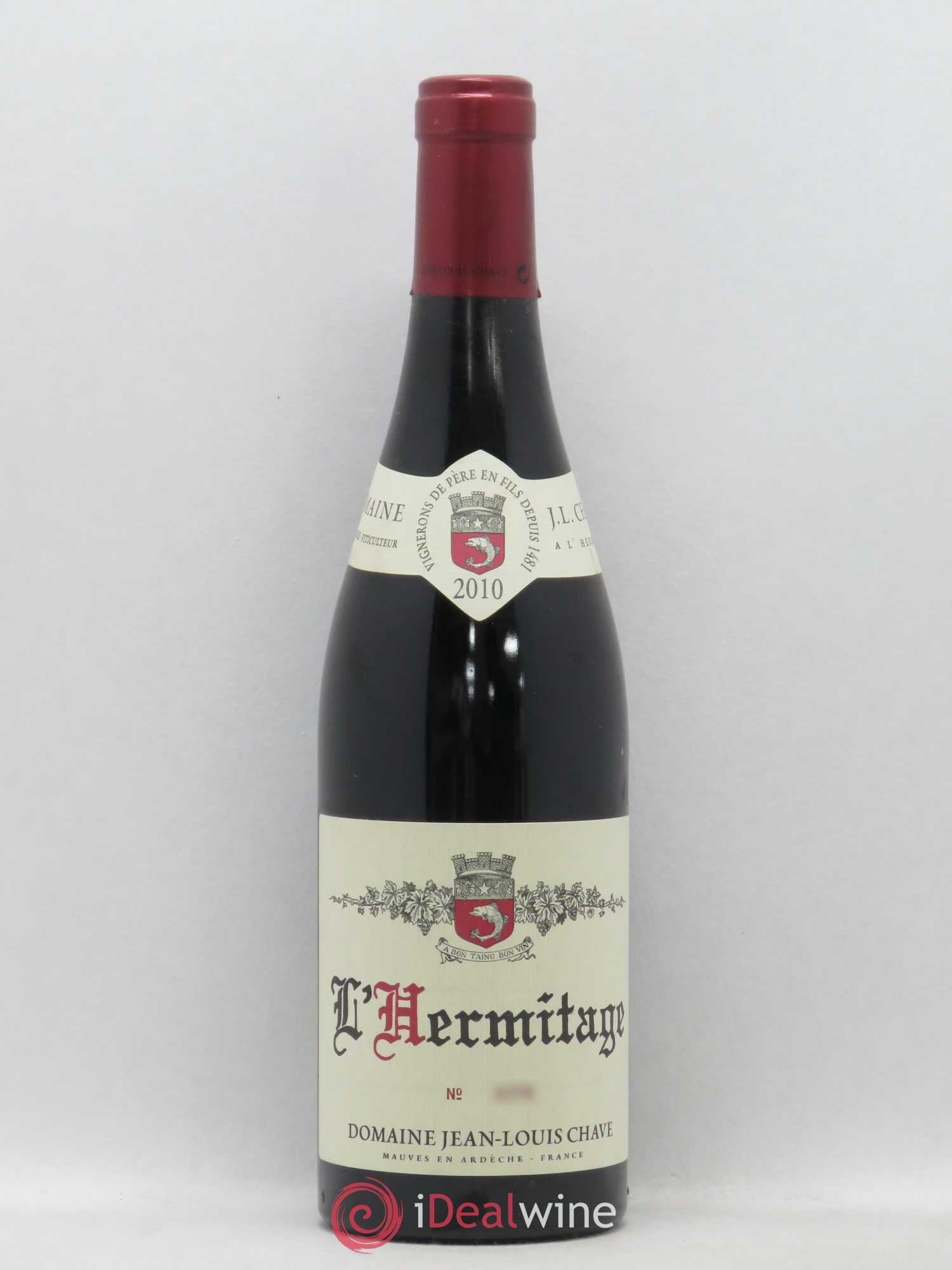 Hermitage Jean-Louis Chave 2010 - Lot de 1 bouteille - 0