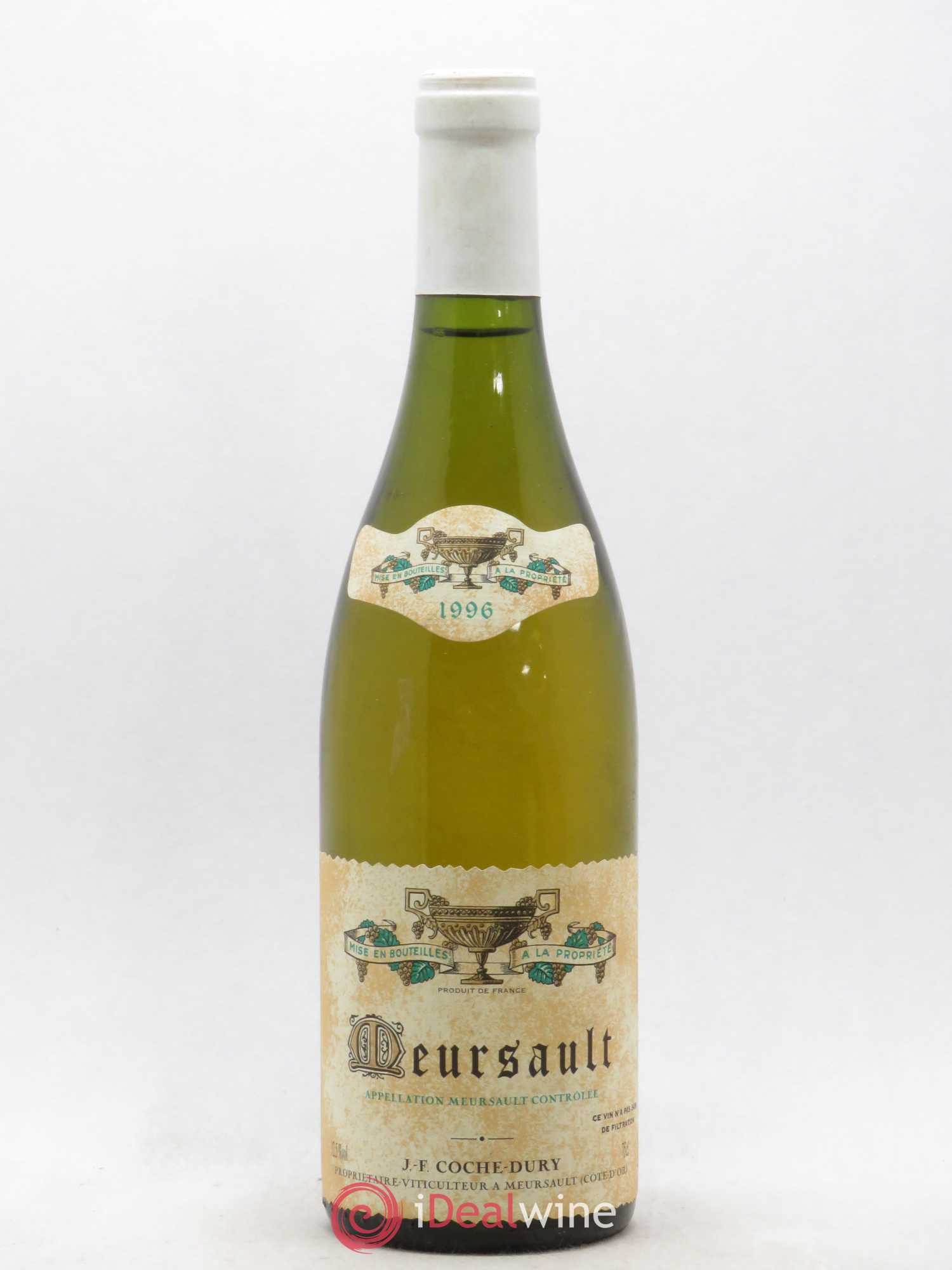 Meursault Coche Dury (Domaine) 1996 - Lot de 1 bouteille - 0