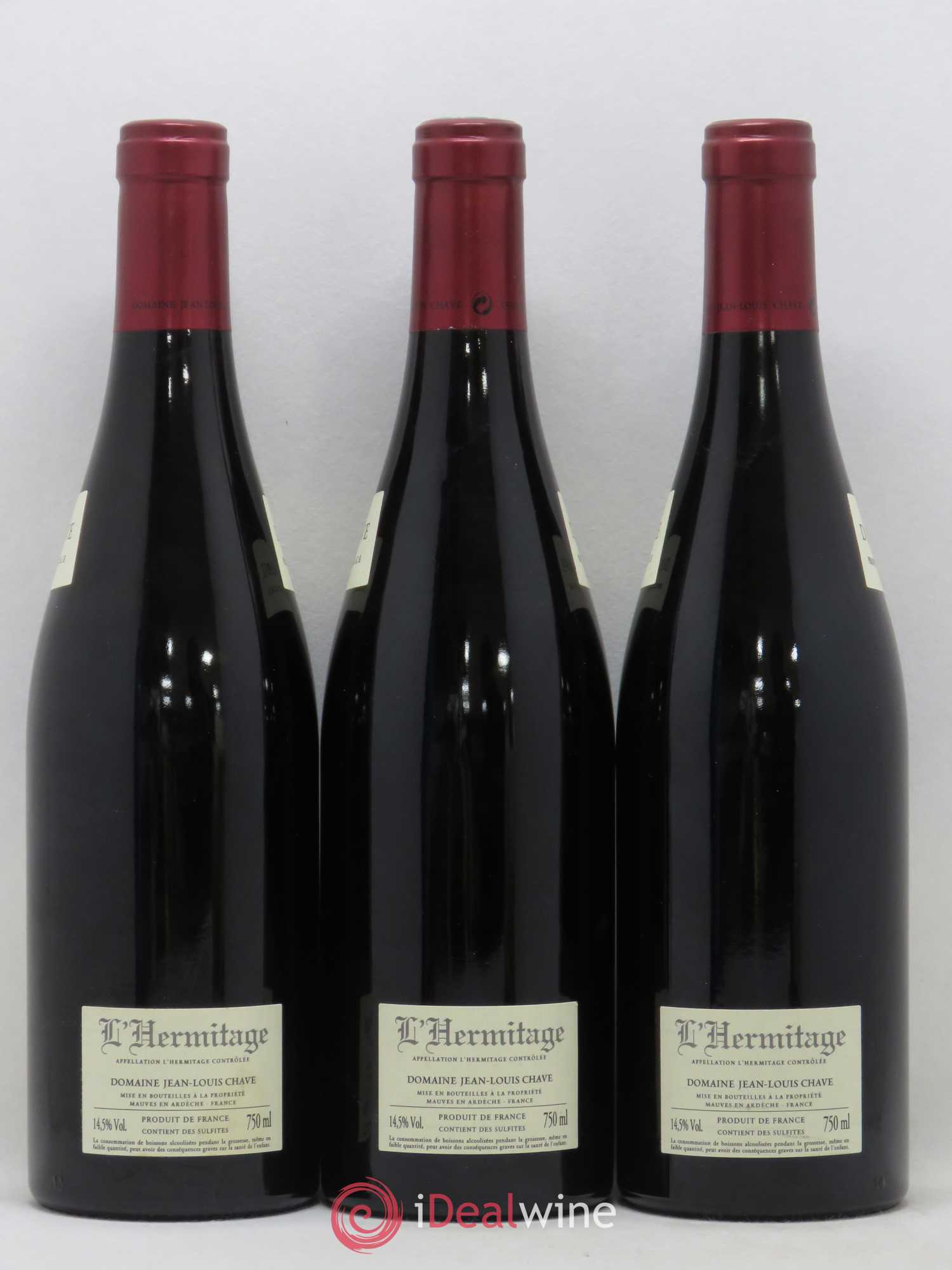 Hermitage Jean-Louis Chave 2011 - Lot de 3 bouteilles - 1