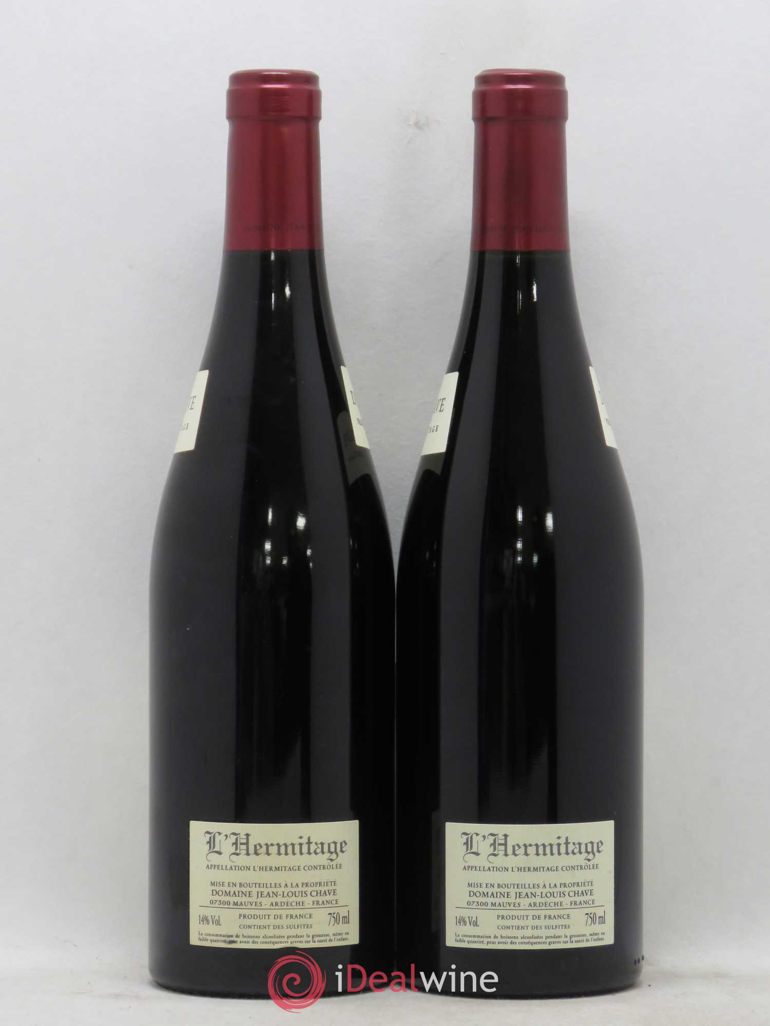 Hermitage Jean-Louis Chave 2012 - Lot de 2 bouteilles - 1