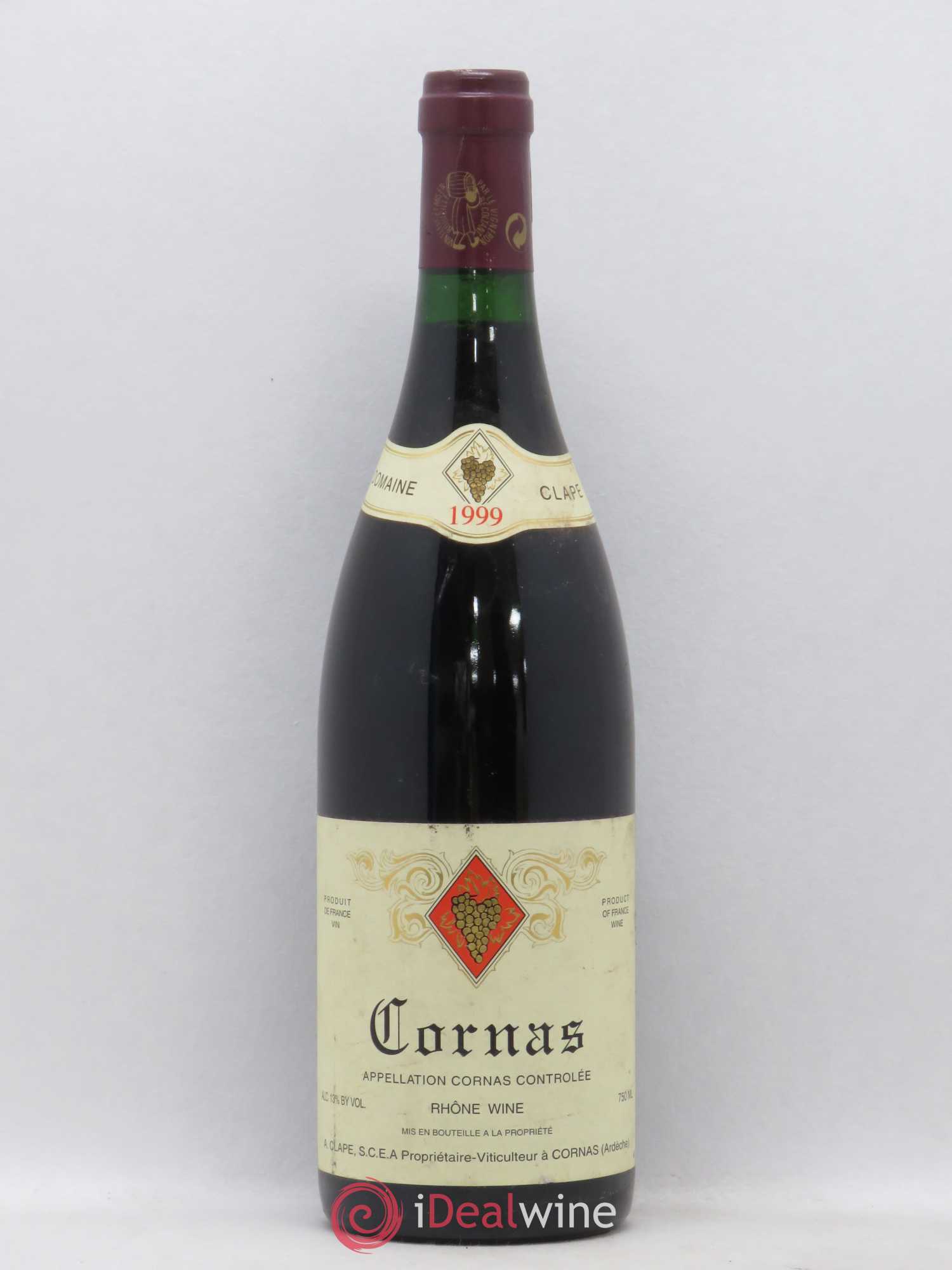 Cornas Auguste Clape 1999 - Lot de 1 bouteille - 0