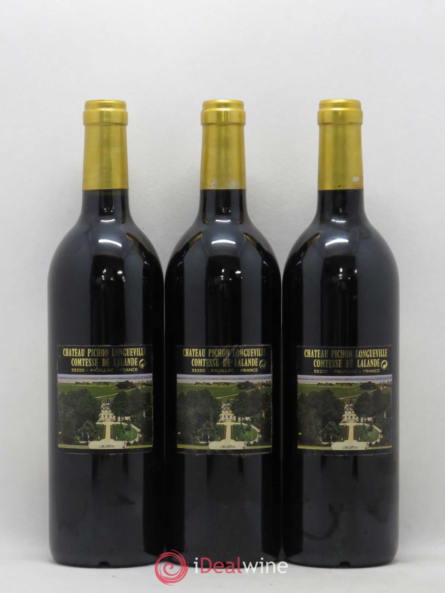 Château Pichon Longueville Comtesse de Lalande 2ème Grand Cru Classé 1996 - Lot de 6 bouteilles - 2