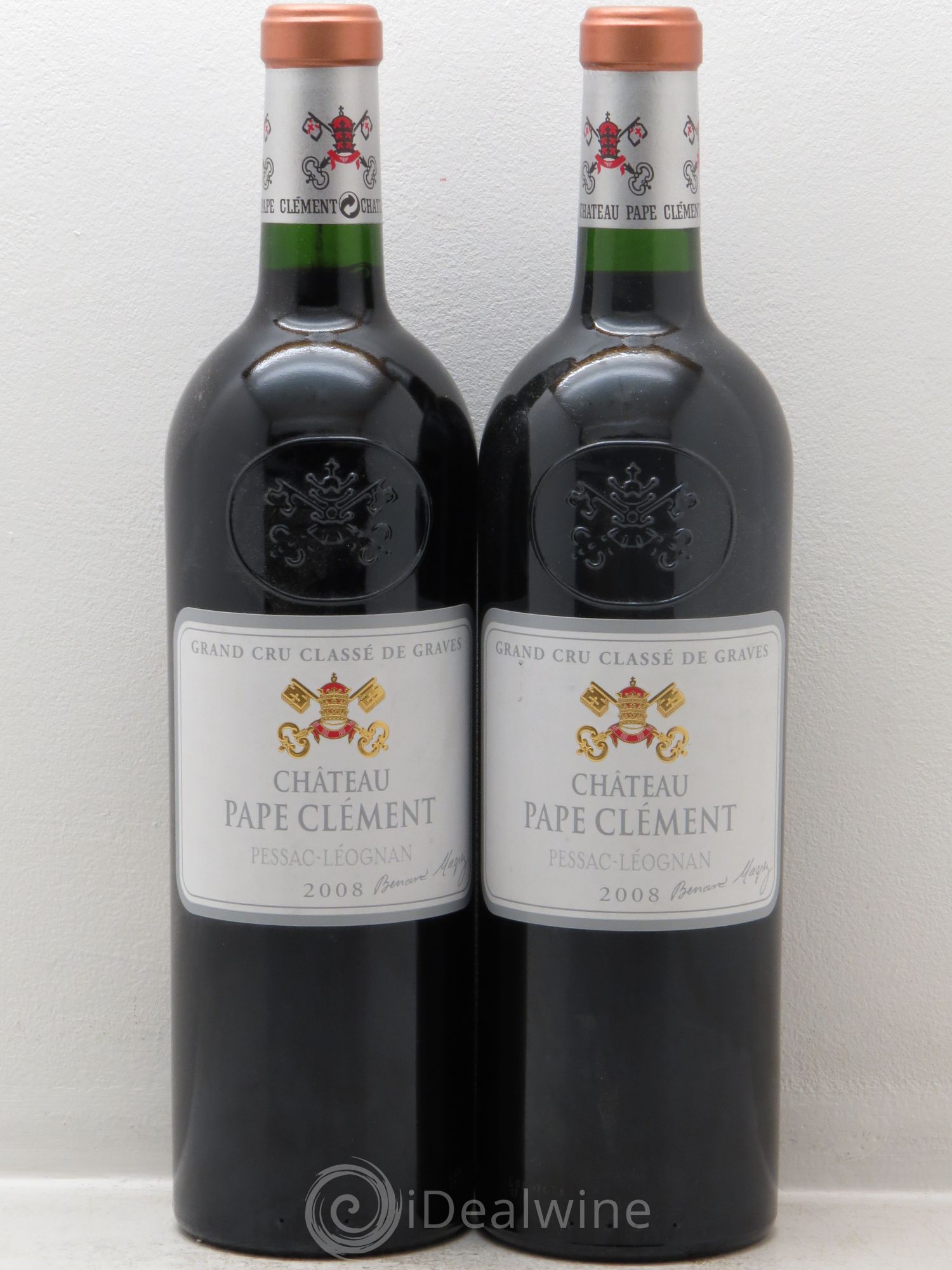 Château Pape Clément Cru Classé de Graves 2008 - Lot de 2 bouteilles - 0