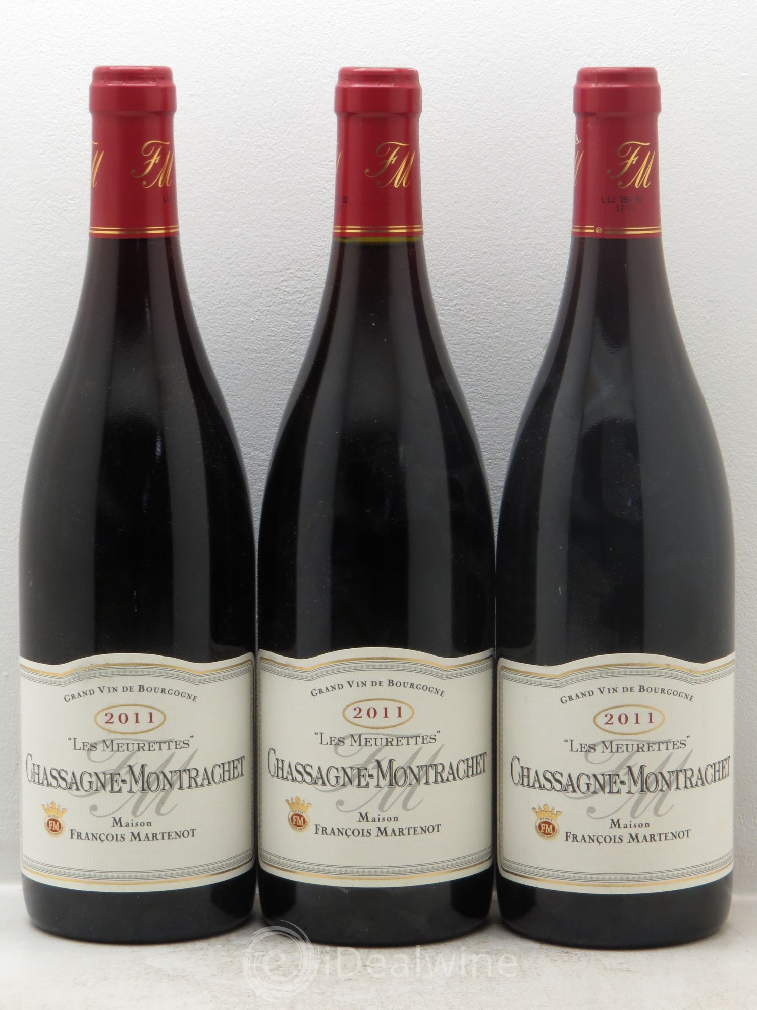 Chassagne-Montrachet Les Meurettes - François Mertenot 2011 - Posten von 3 Flaschen - 0