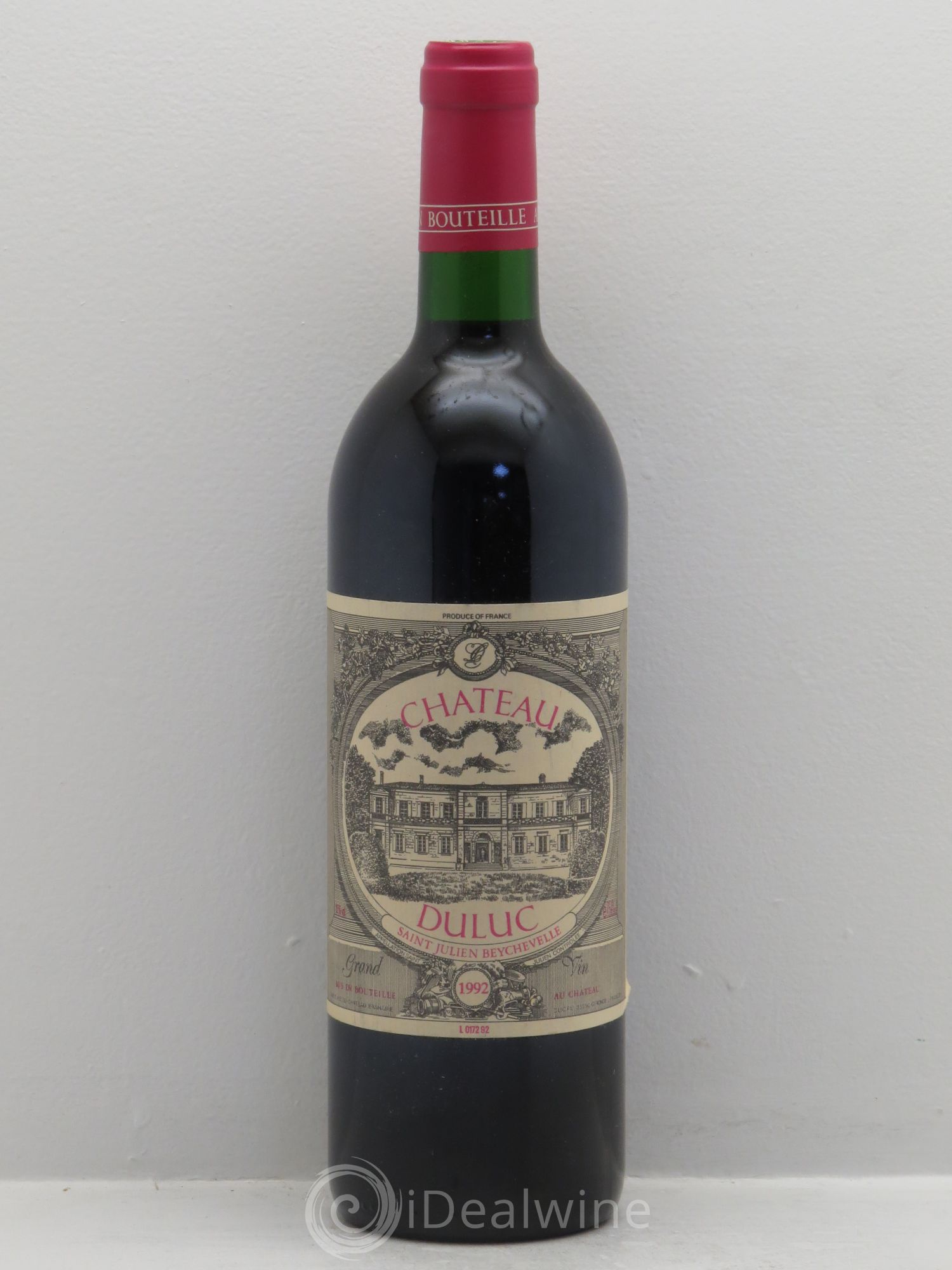 Duluc de Branaire Second Vin 1992 - Lot de 1 bouteille - 0