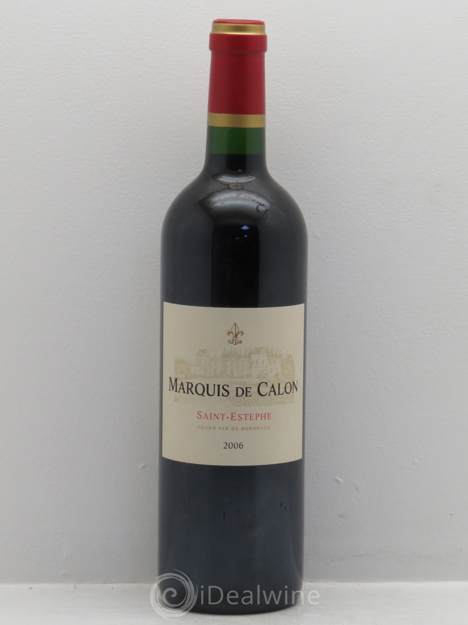 Bordeaux Marquis de Calon - Saint Estephe 2006 - Posten von 1 Flasche - 0