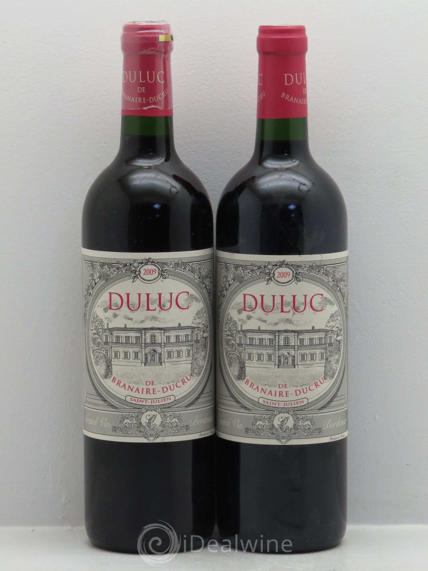 Duluc de Branaire Second Vin 2009 - Lot de 2 bouteilles - 0