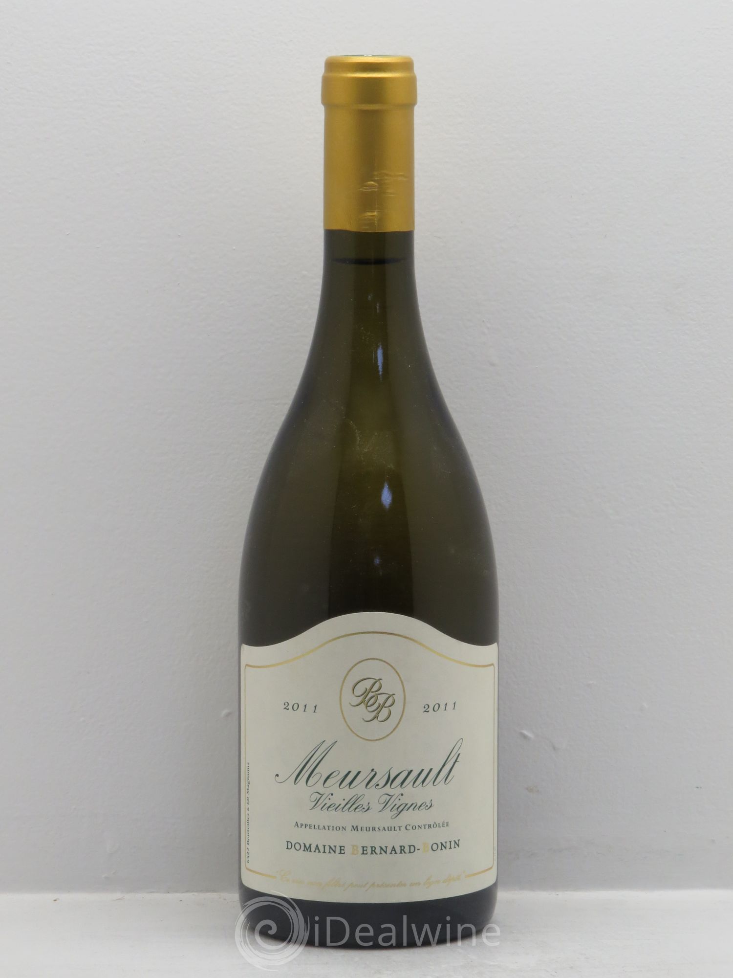 Meursault Vieilles Vignes-Domaine Bernard Bonin 2011 - Posten von 1 Flasche - 0