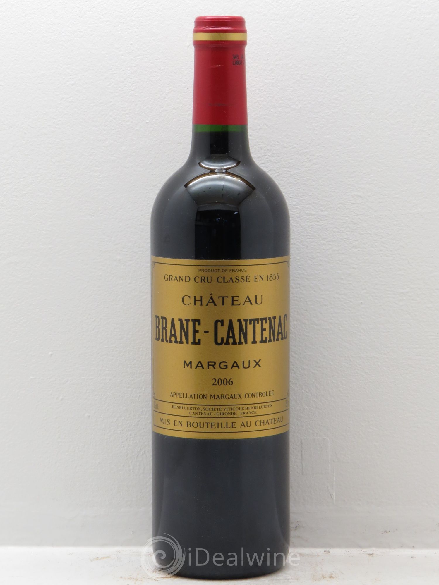 Château Brane Cantenac 2ème Grand Cru Classé 2006 - Lot de 1 bouteille - 0