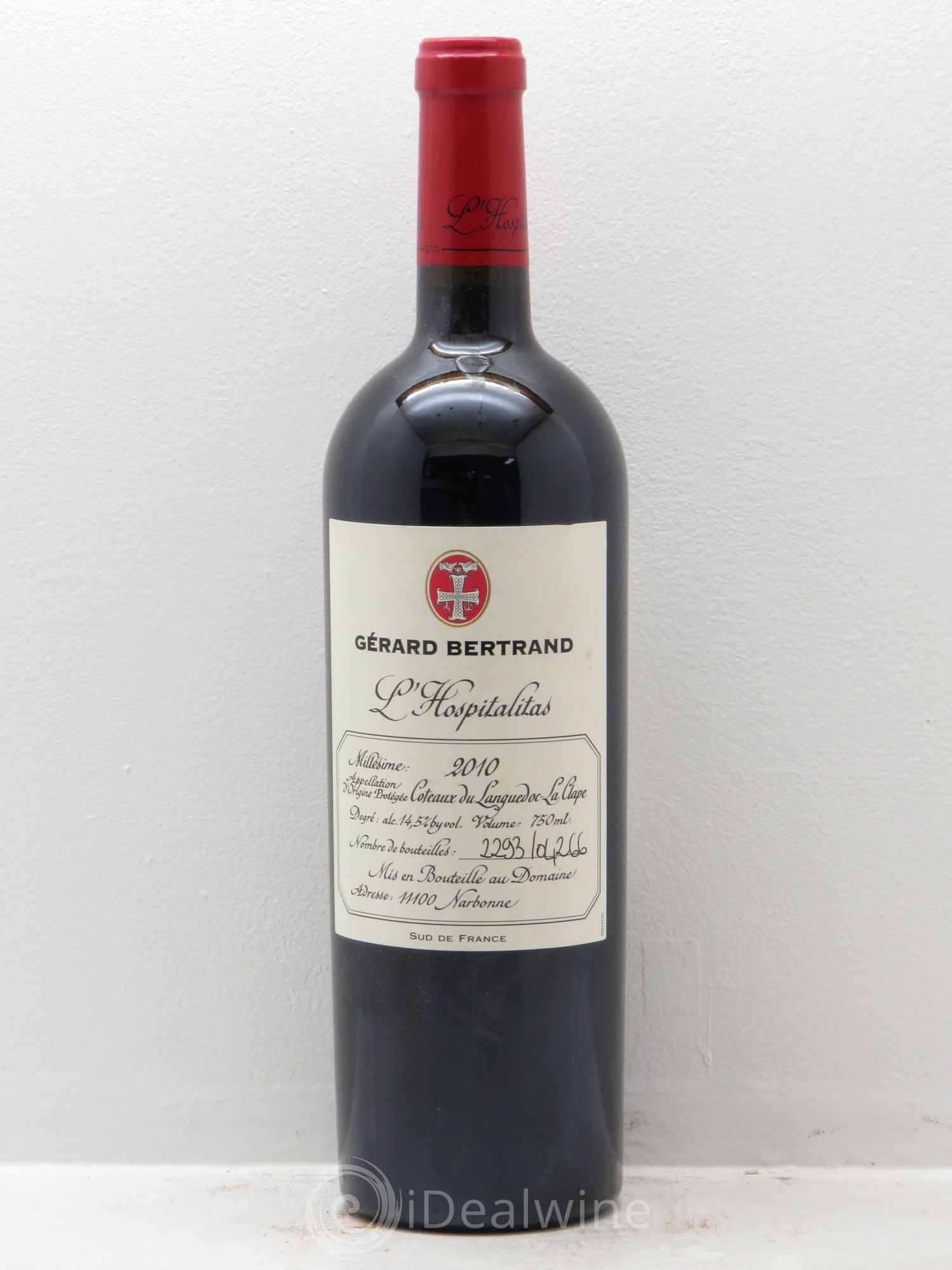 Coteaux du Languedoc L'Hospitalitas - G.Bertrand 2010 - Posten von 1 Flasche - 0