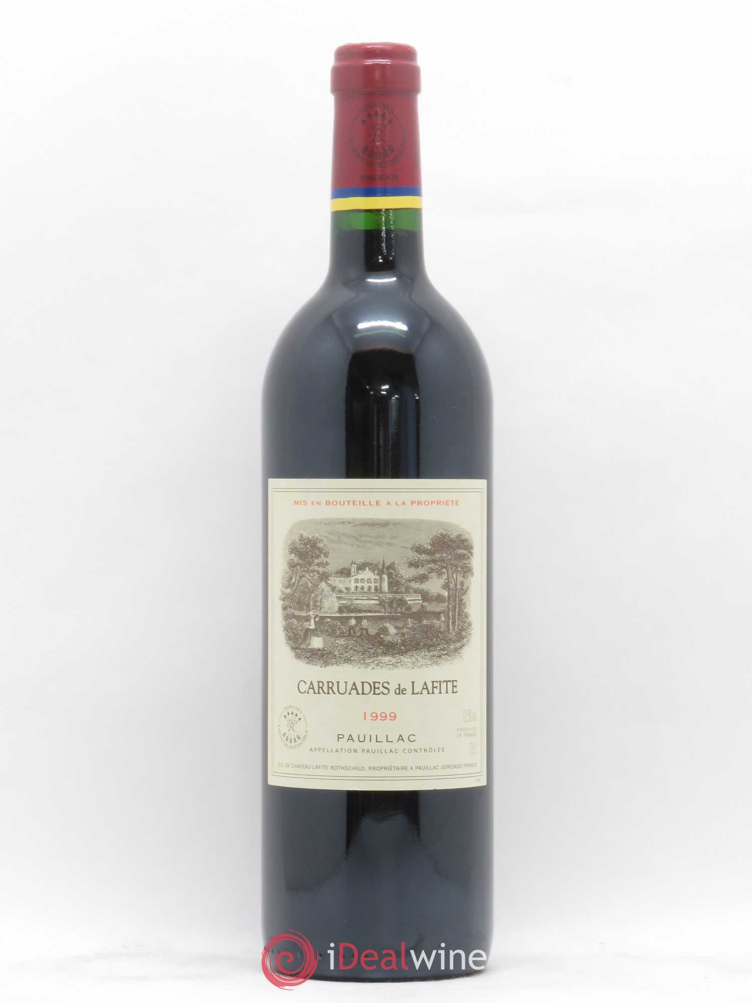 Carruades de Lafite Rothschild Second Vin 1999 - Lot de 1 bouteille - 0